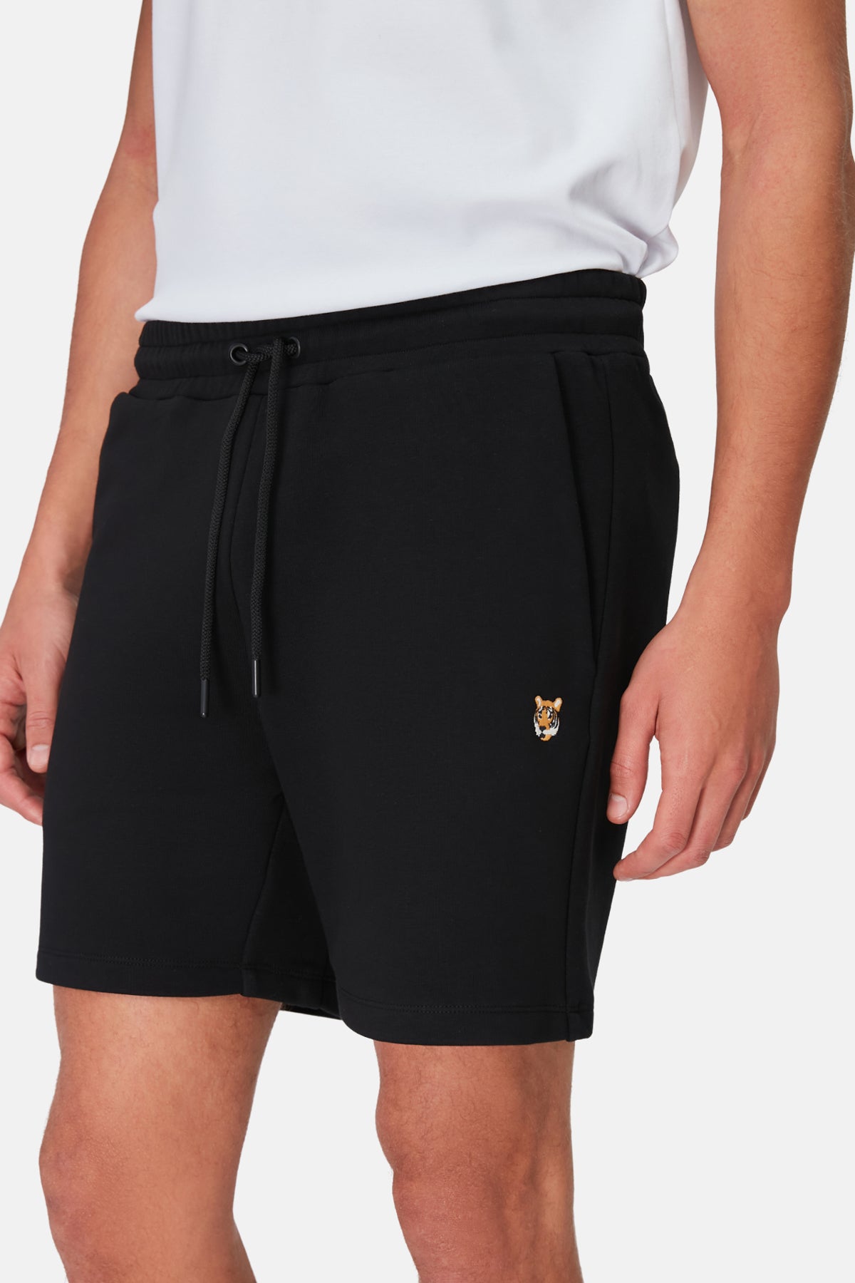 Kaplan Erkek Şort - Siyah