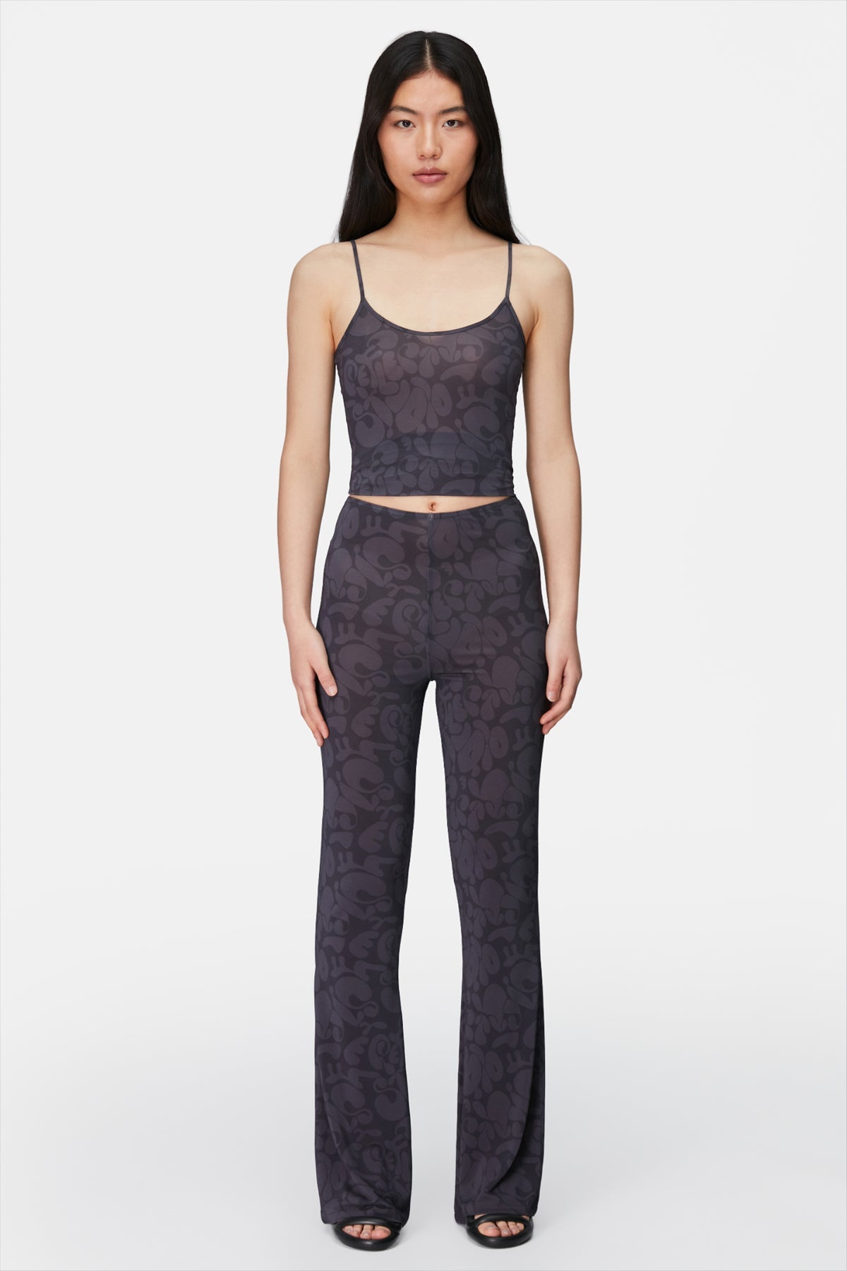 Monogram Pants - Gray