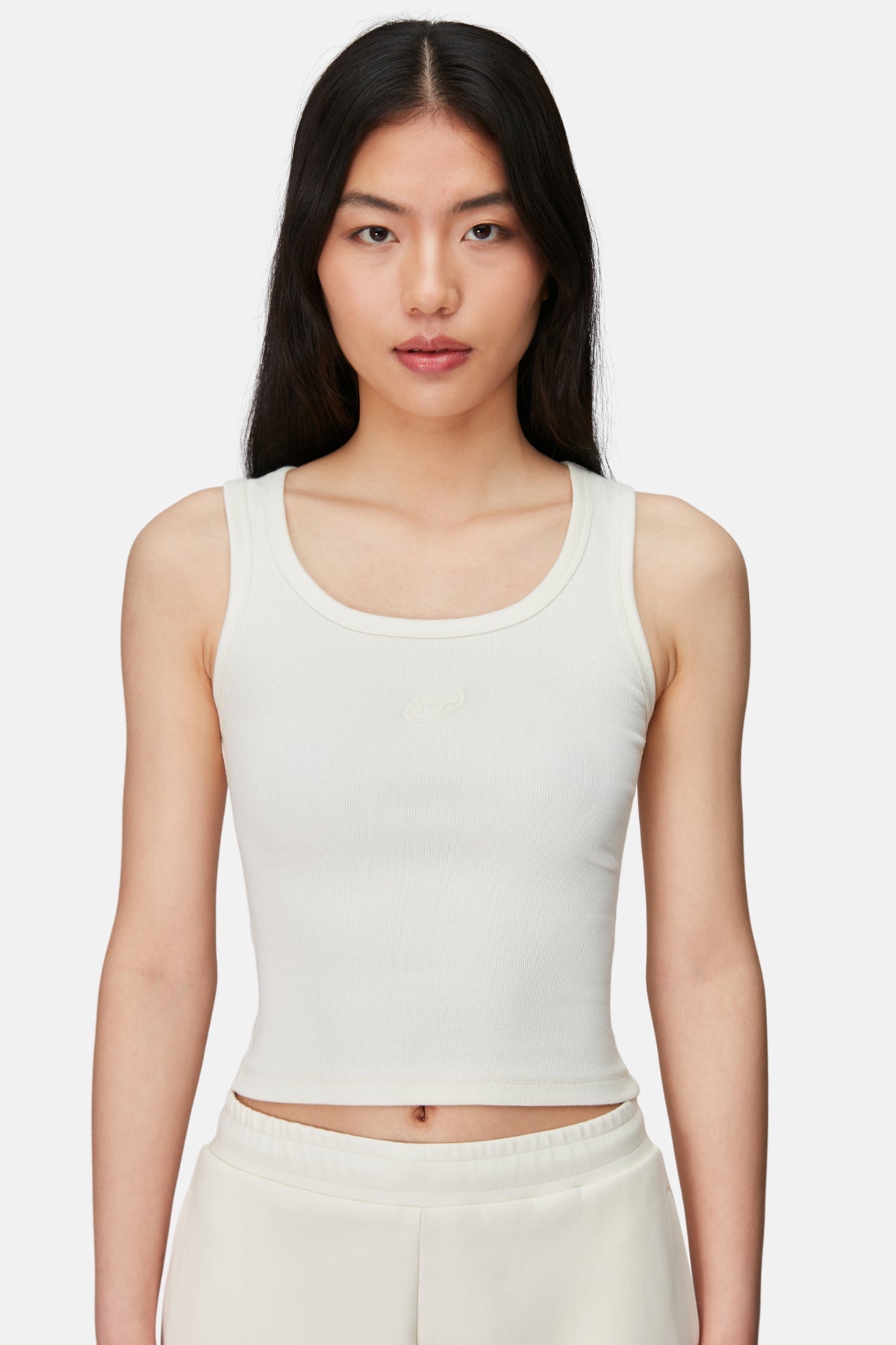 Ribbed Tank Top - Powder Blue