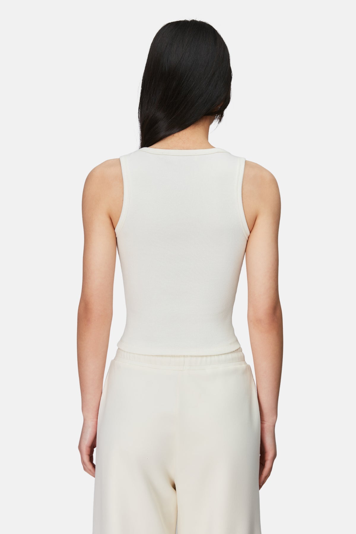 Ribbed Tank Top - Powder Blue