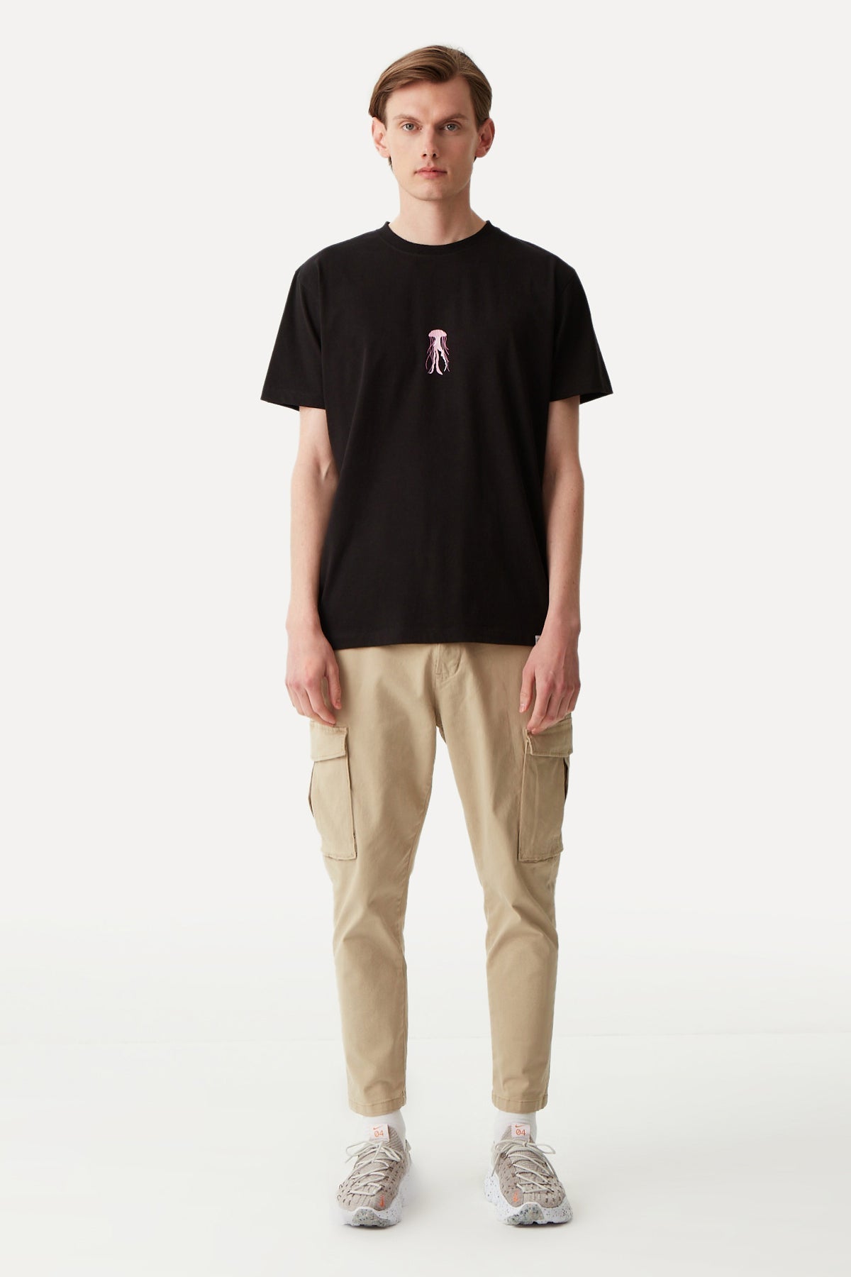 Denizanası T-Shirt - Siyah