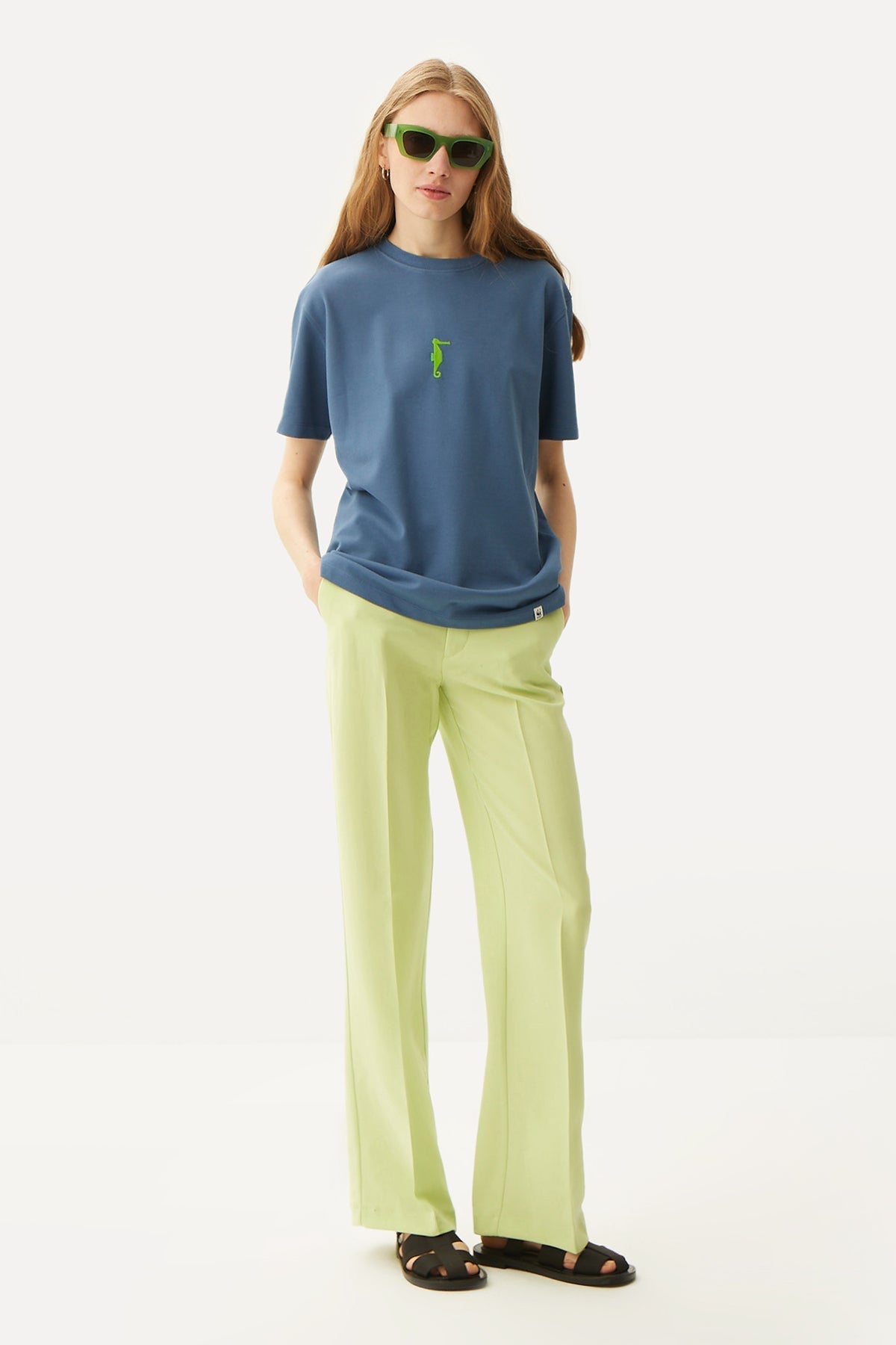 Denizatı T-Shirt - Mavi