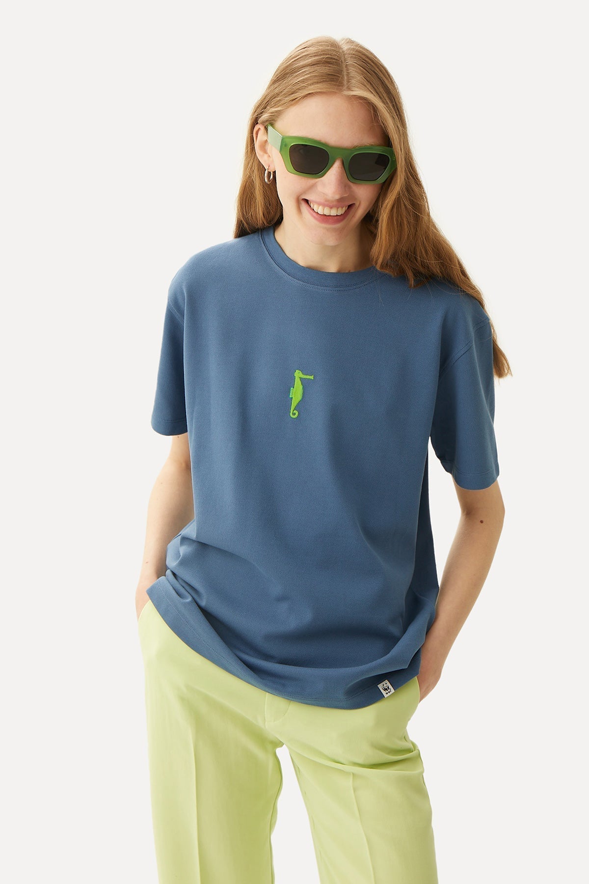 Denizatı T-Shirt - Mavi