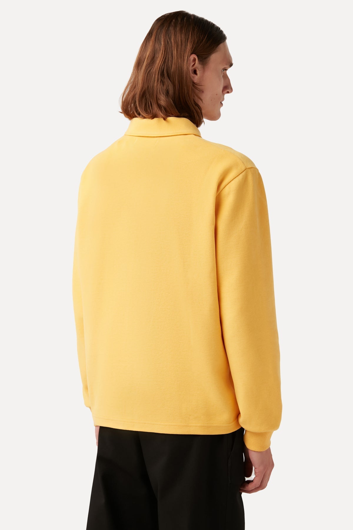 Zürafa Polo Yaka Sweatshirt - Sarı