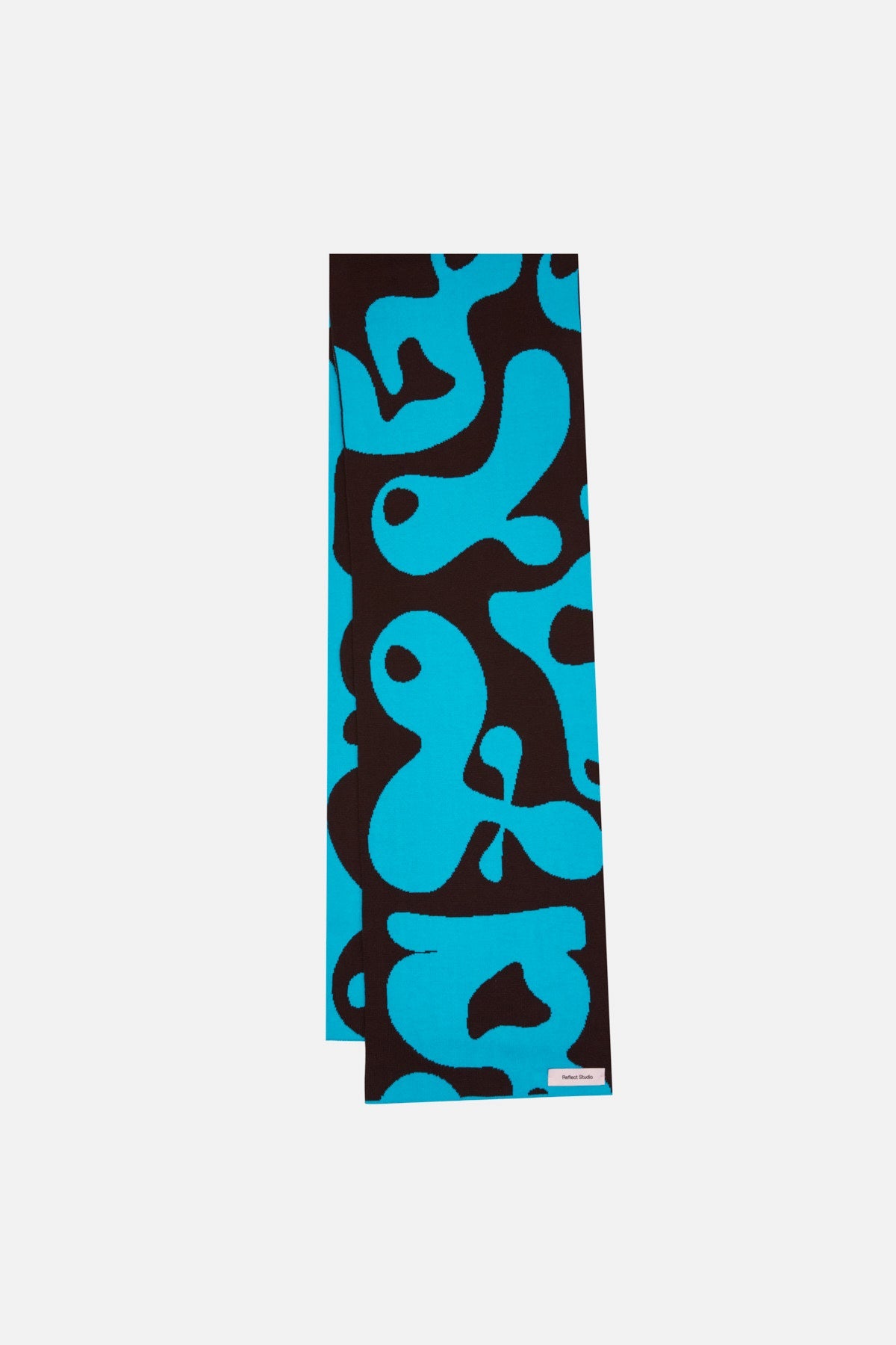 Liquid Atkı - Mavi/Kahverengi