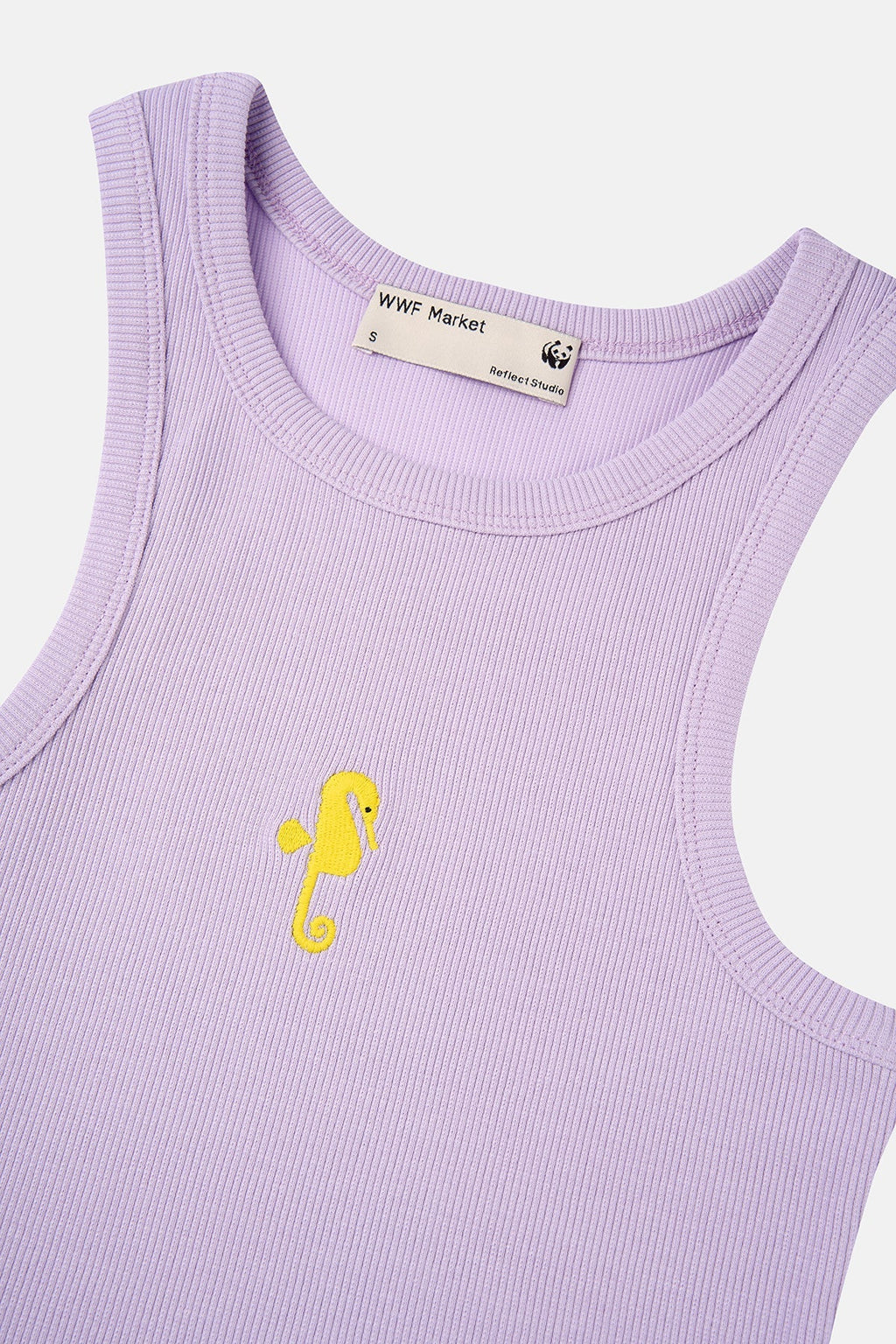 Denizatı Ribana Halter Yaka Atlet - Lila