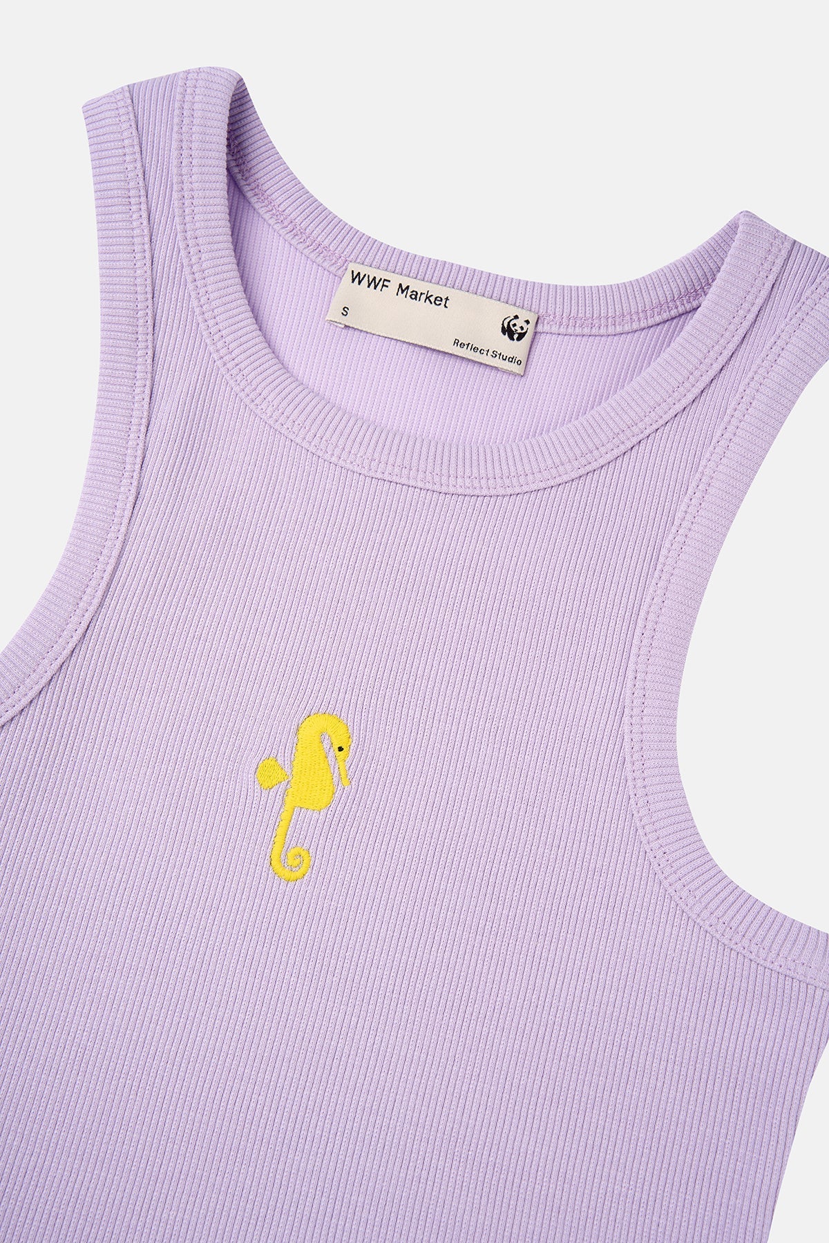 Denizatı Ribana Halter Yaka Atlet - Lila