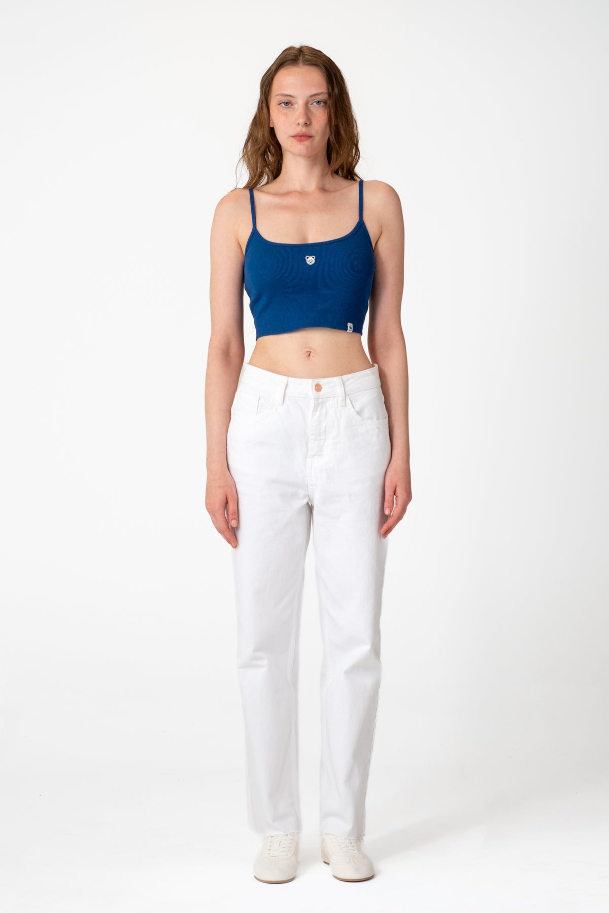 Panda Ribana Askılı Atlet - Lacivert