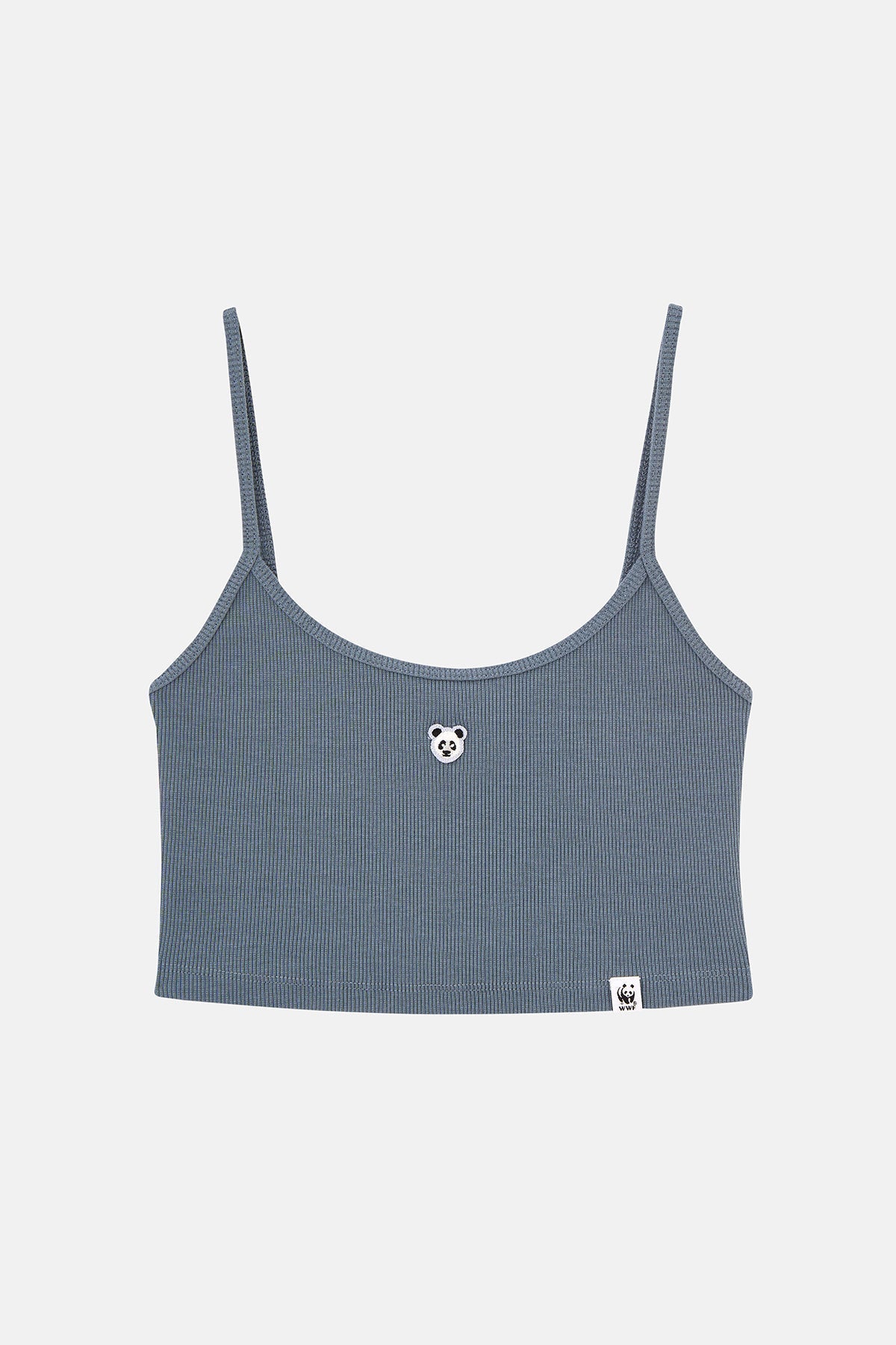 Panda Ribana Askılı Atlet - Antrasit