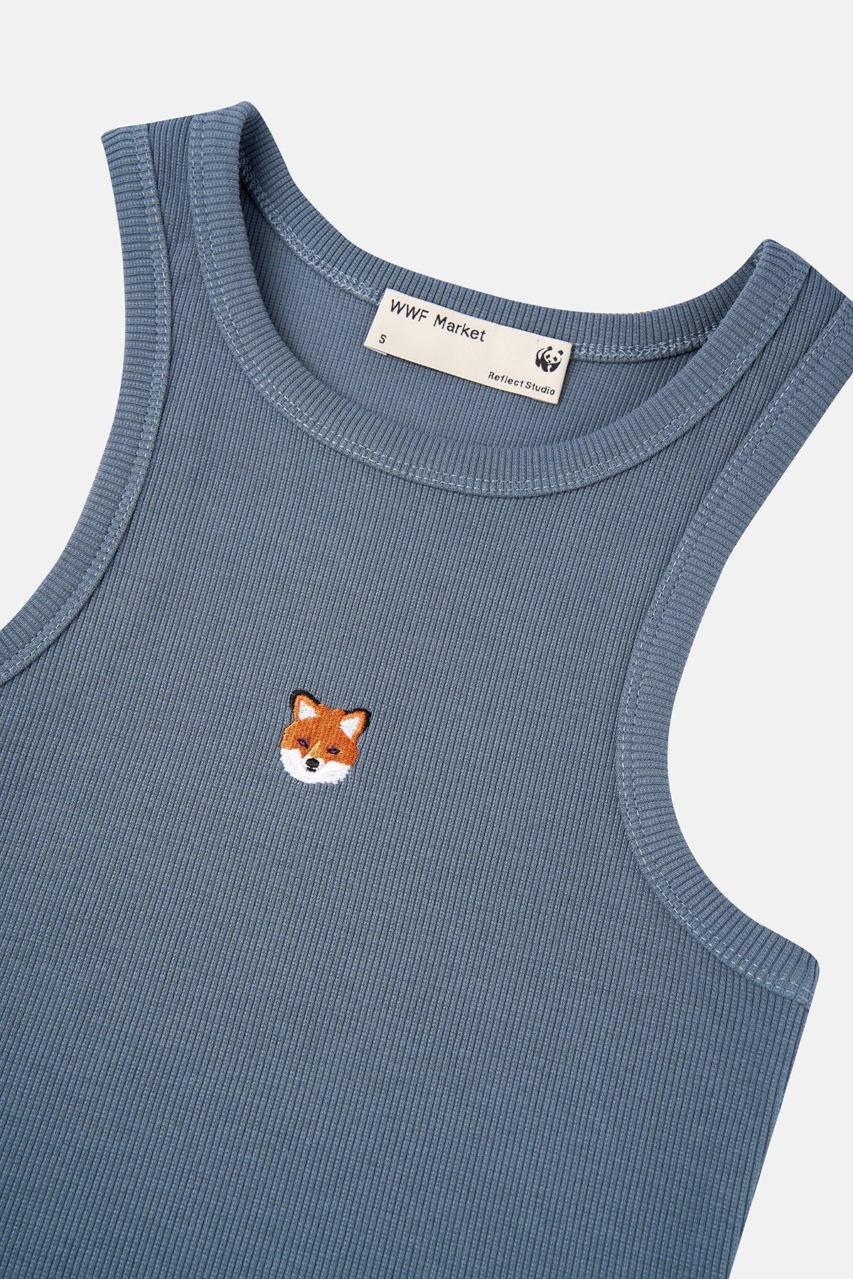 Kızıl Tilki Ribana Halter Yaka Atlet - Antrasit