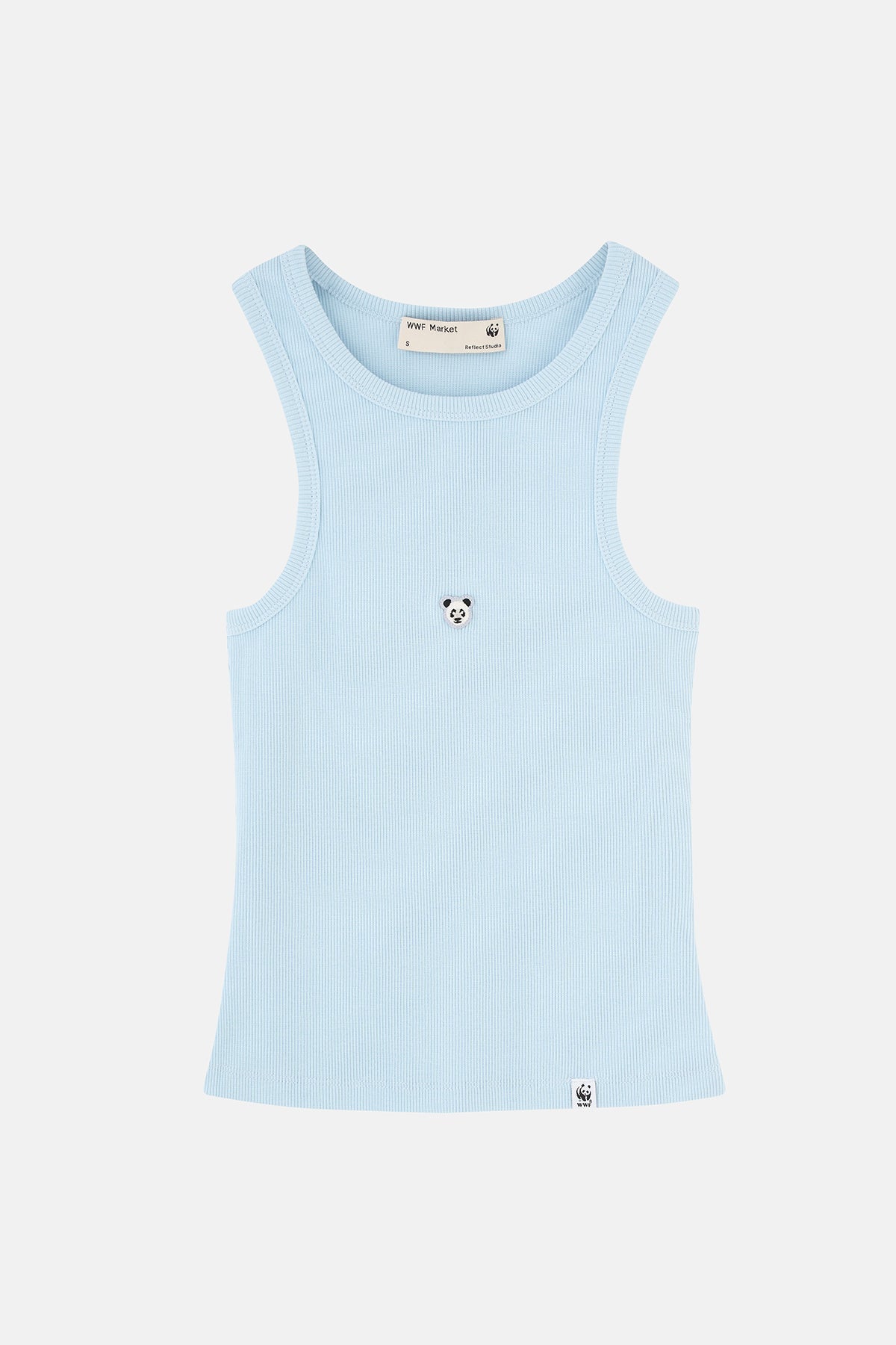 Panda Ribana Halter Yaka Atlet - Açık Mavi