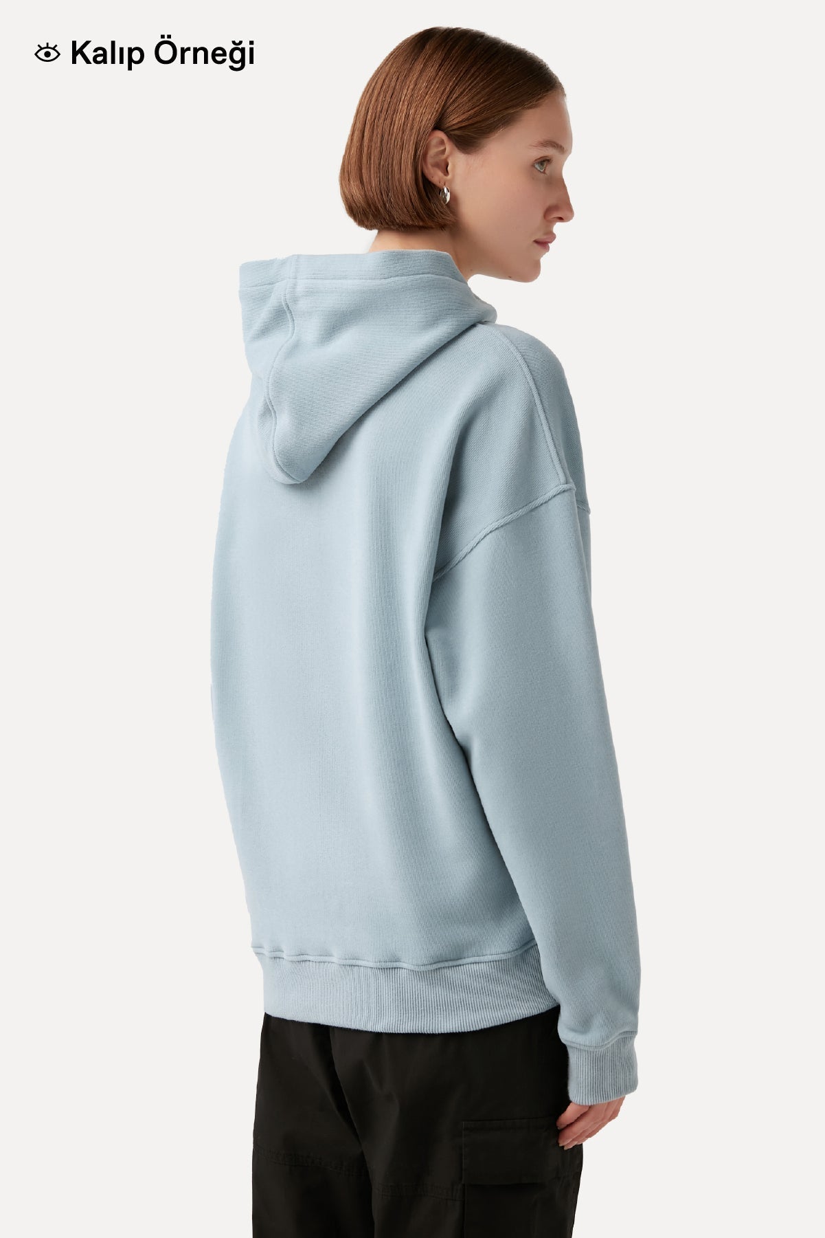 Mercan Yılanı SuperSoft Hoodie - Siyah