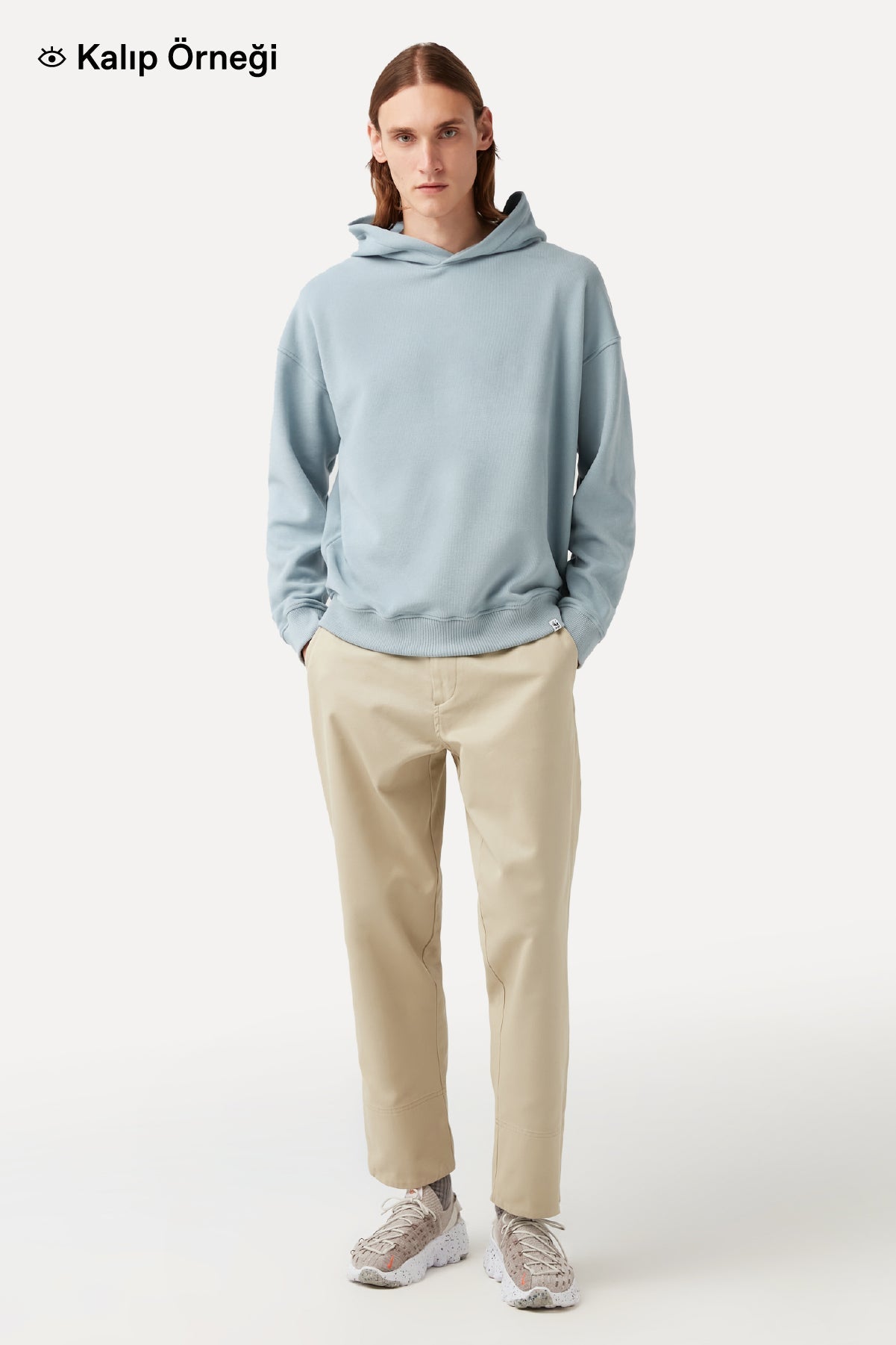 Bonobo SuperSoft Hoodie - Açık Gri