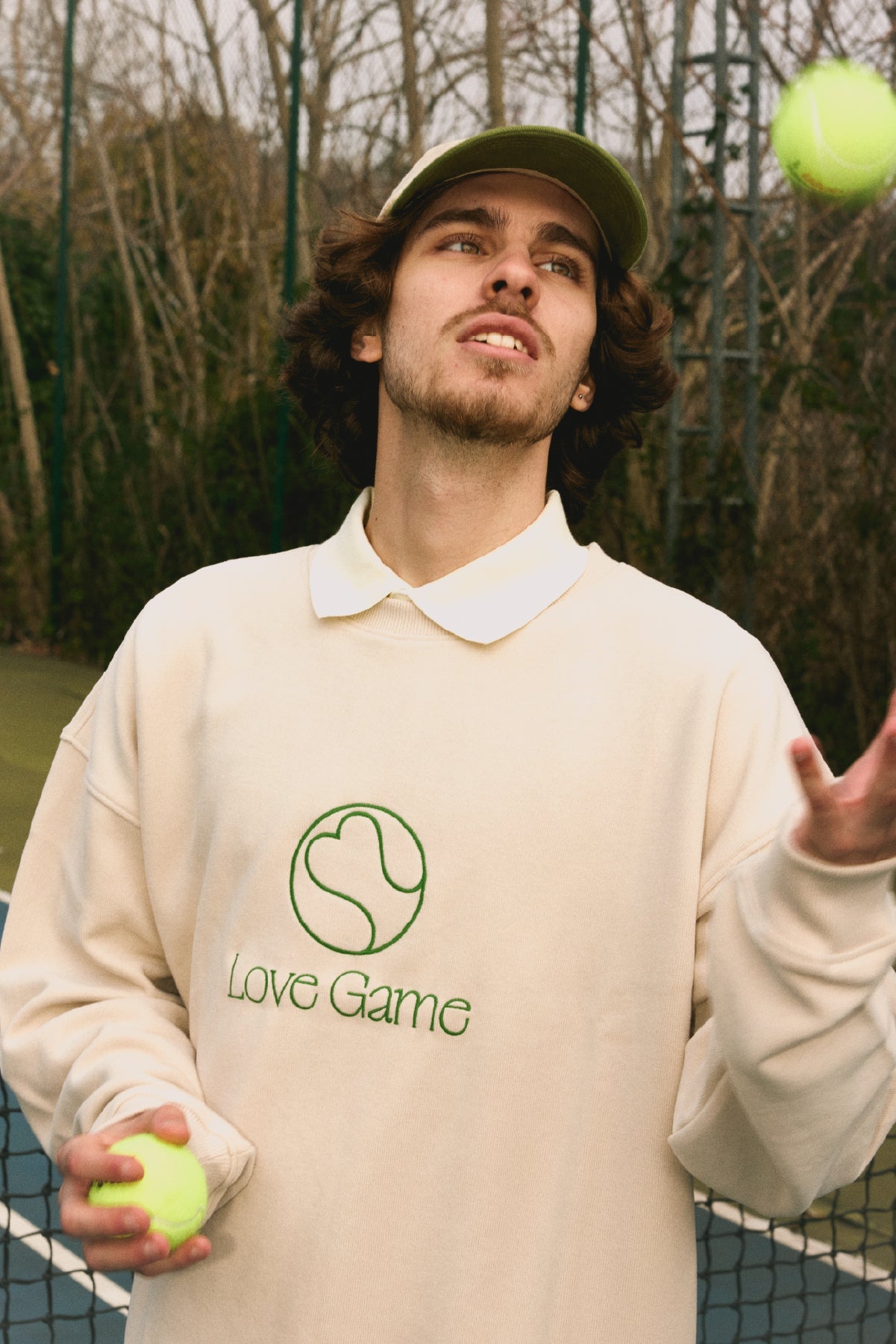 Love Game SuperSoft Sweatshirt - Parşömen Bej