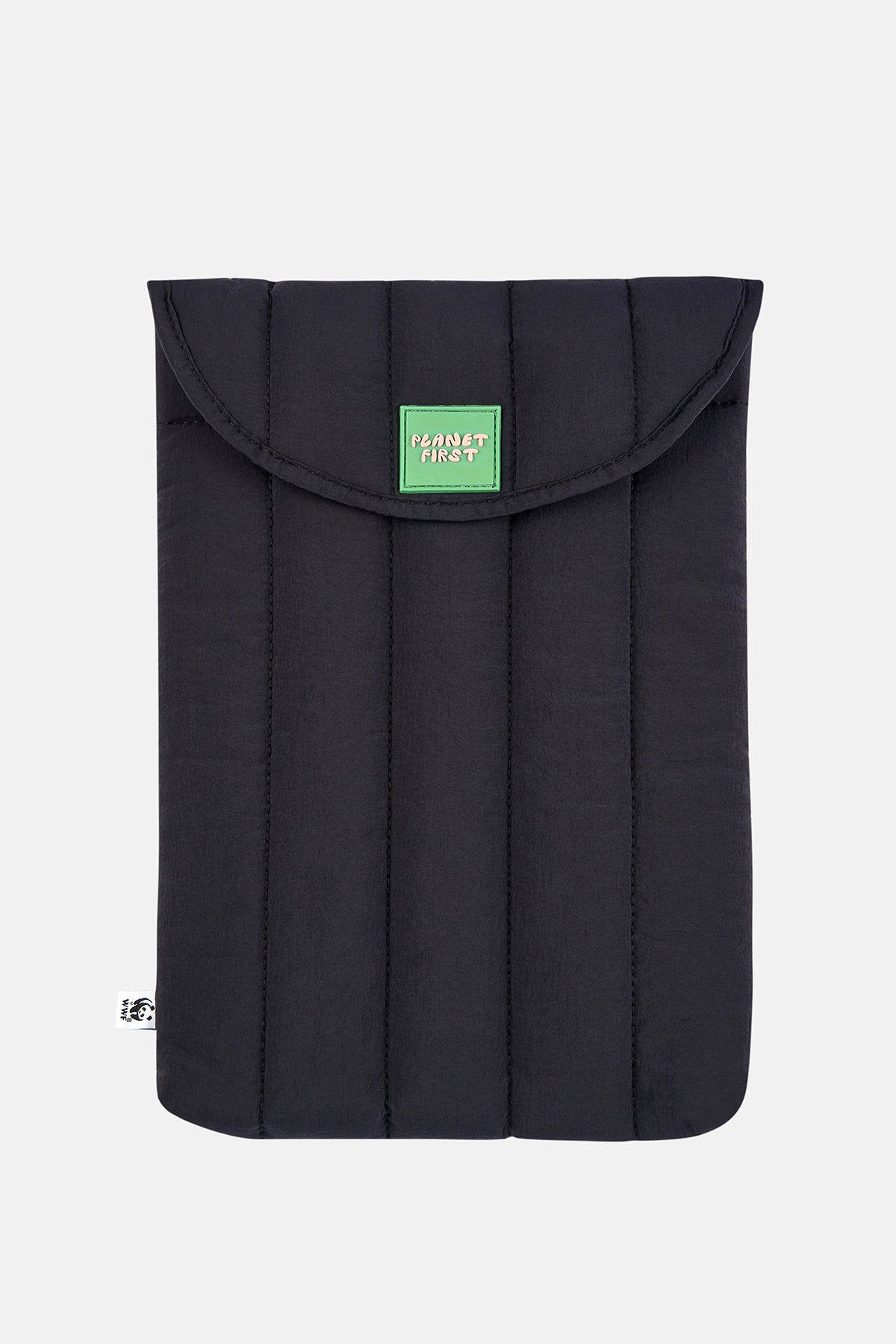 Planet First Puffer Laptop Case - Siyah