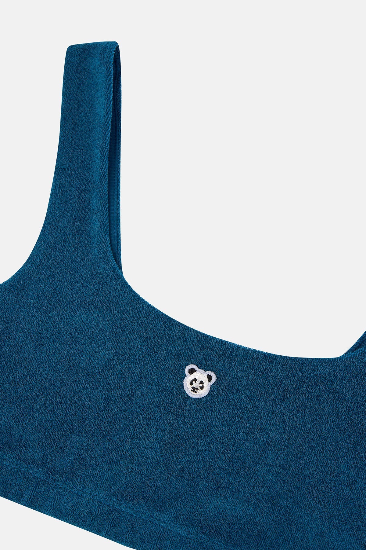 Panda Terry Bralet - Petrol Yeşili