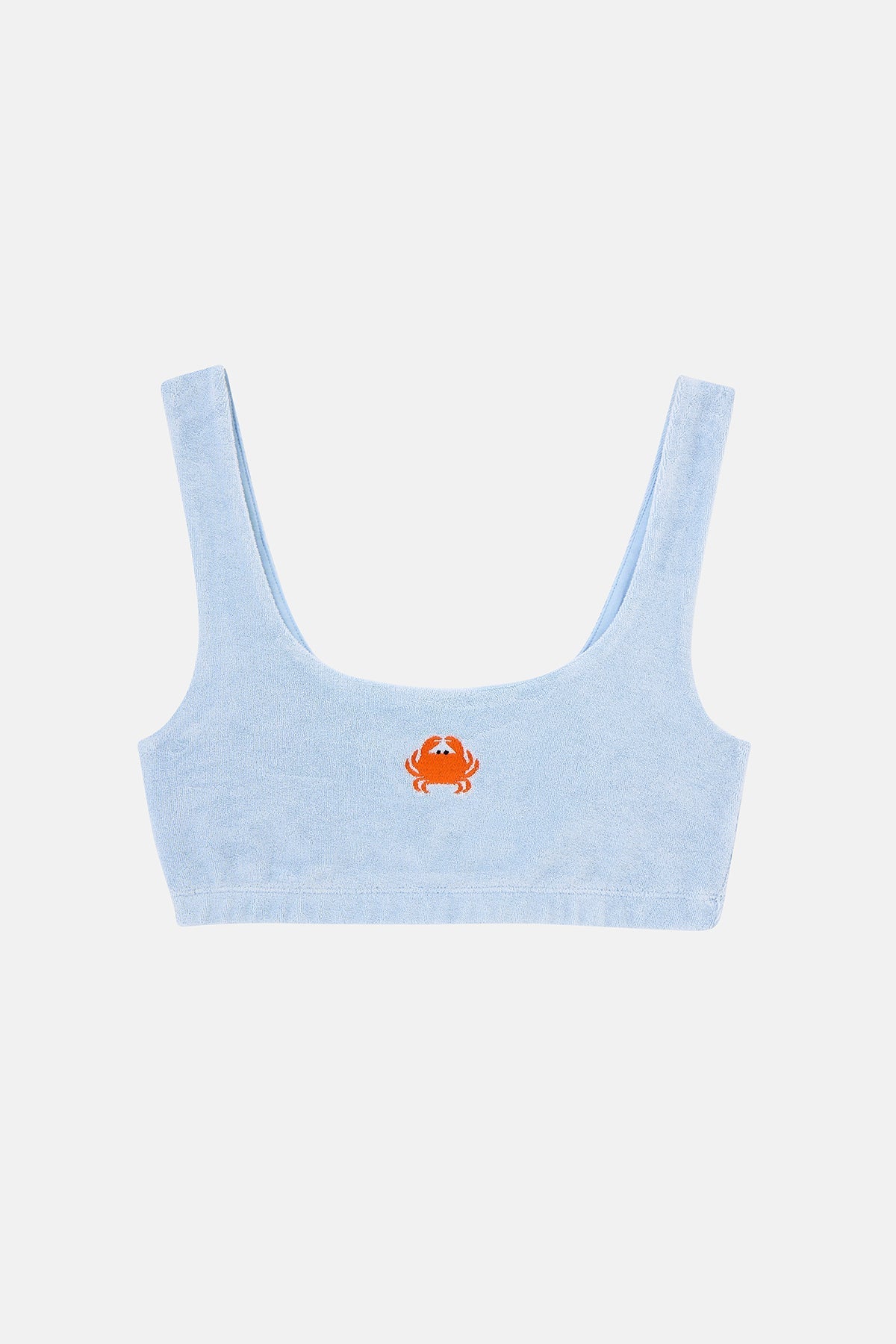 Yengeç Terry Bralet - Açık Mavi