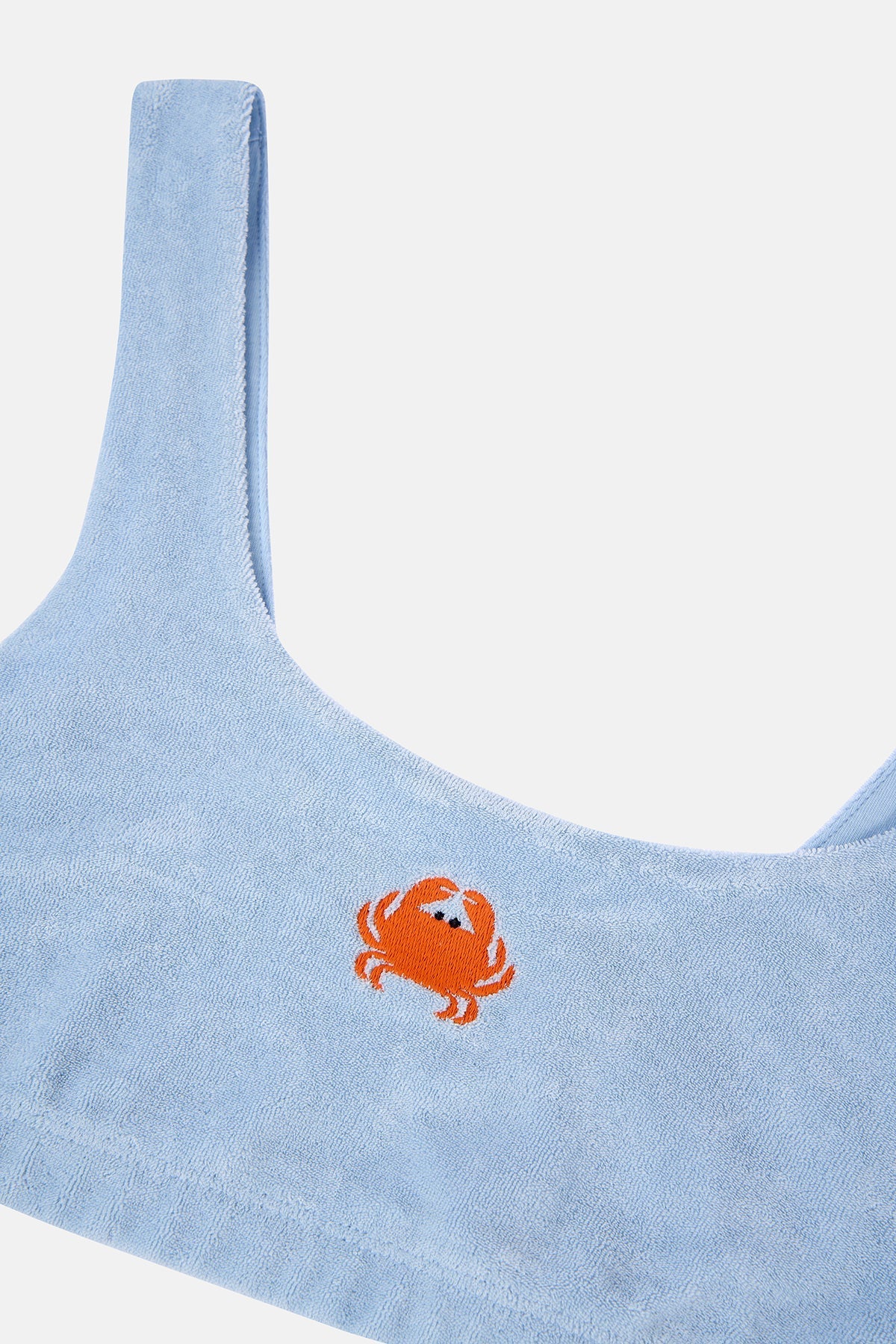 Yengeç Terry Bralet - Açık Mavi