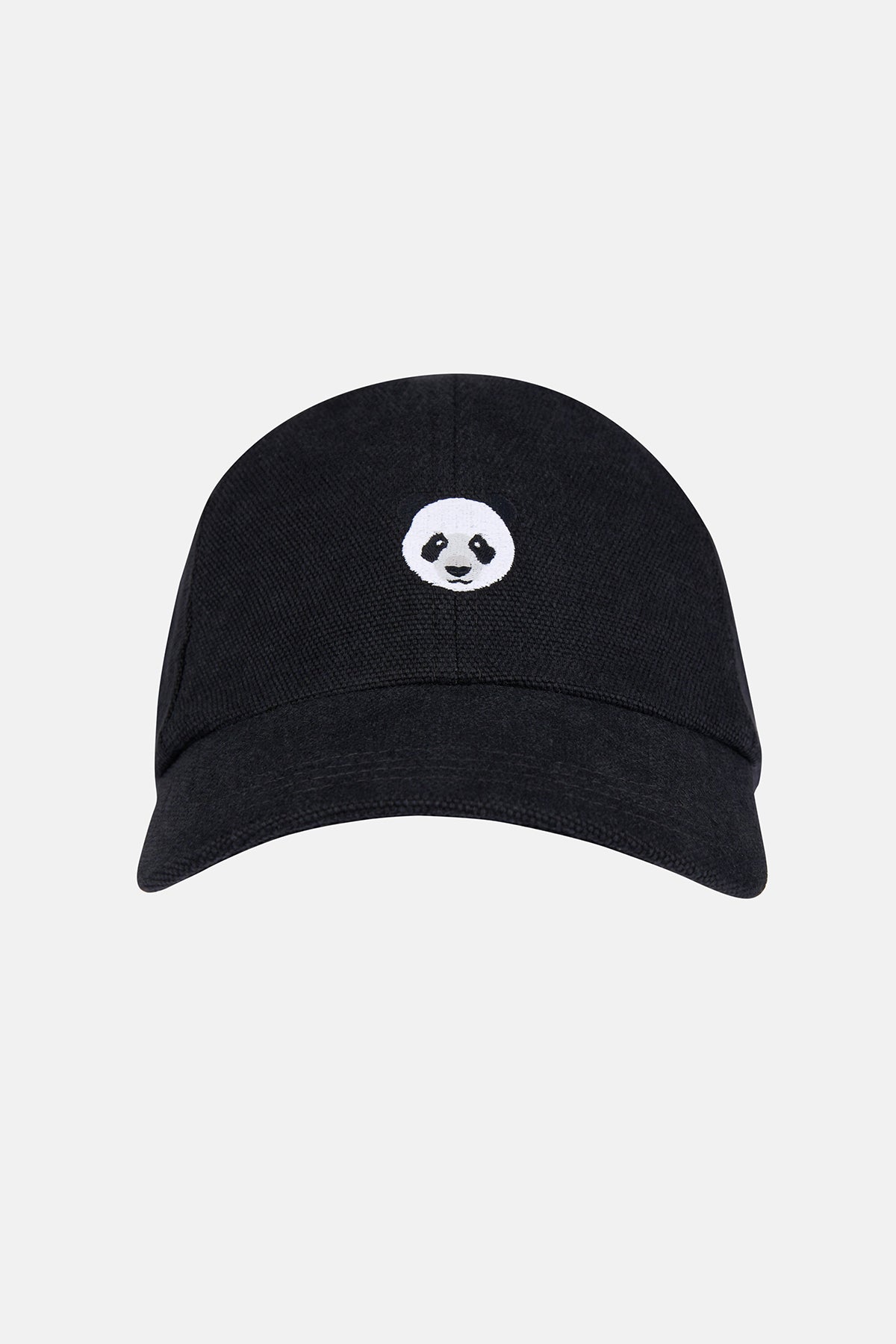 Panda Washed Cap - Siyah