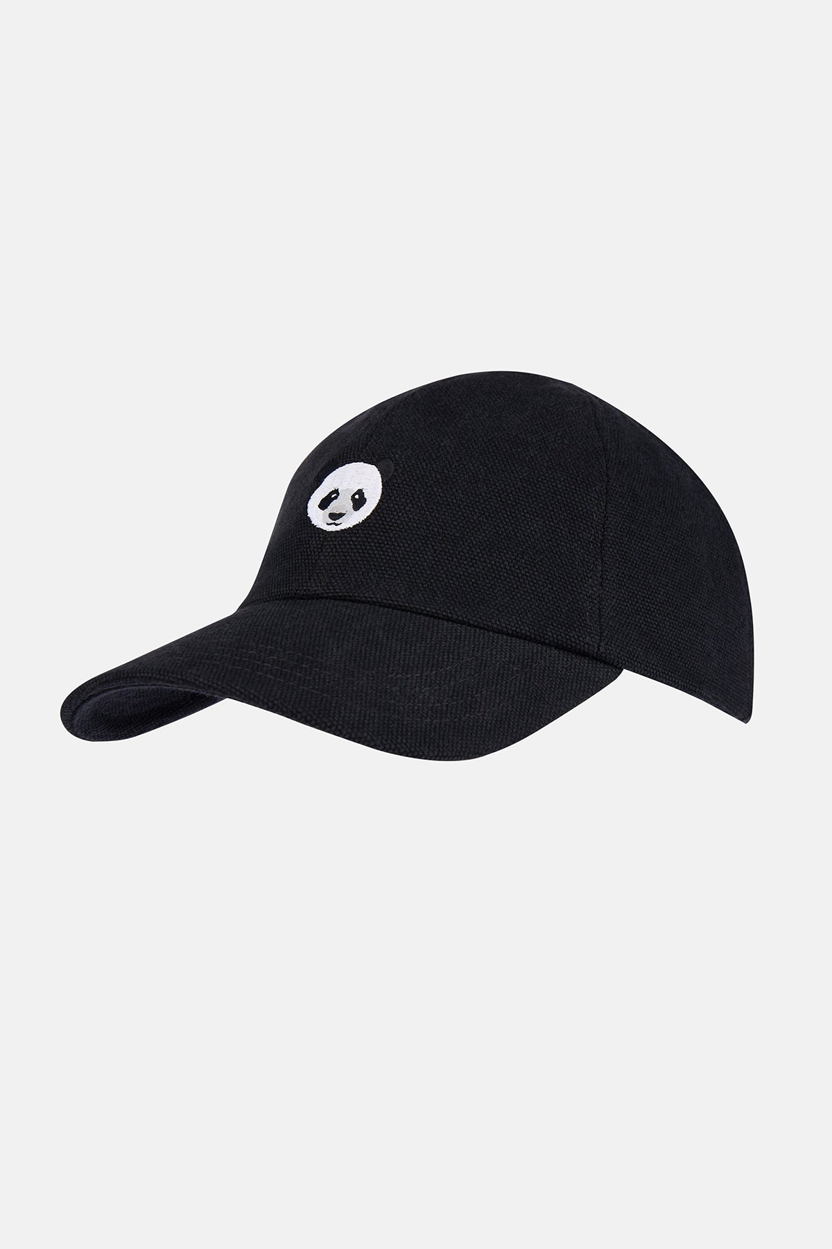 Panda Washed Cap - Siyah