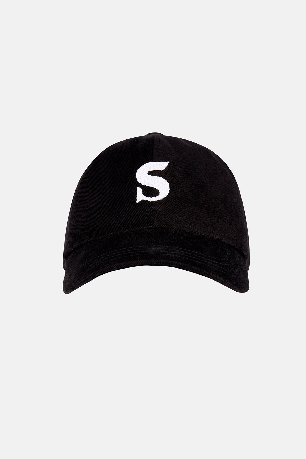 S Logo Cap - Siyah