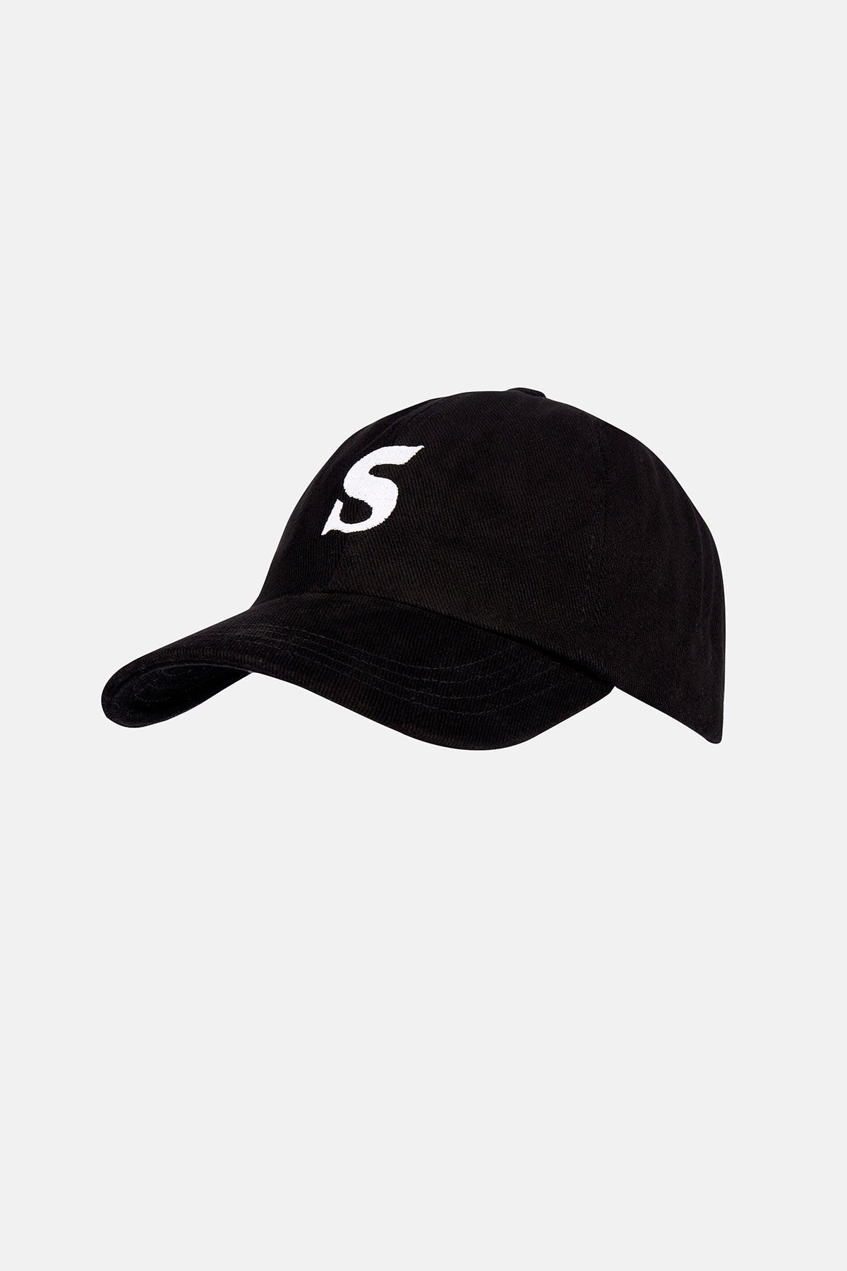 S Logo Cap - Siyah