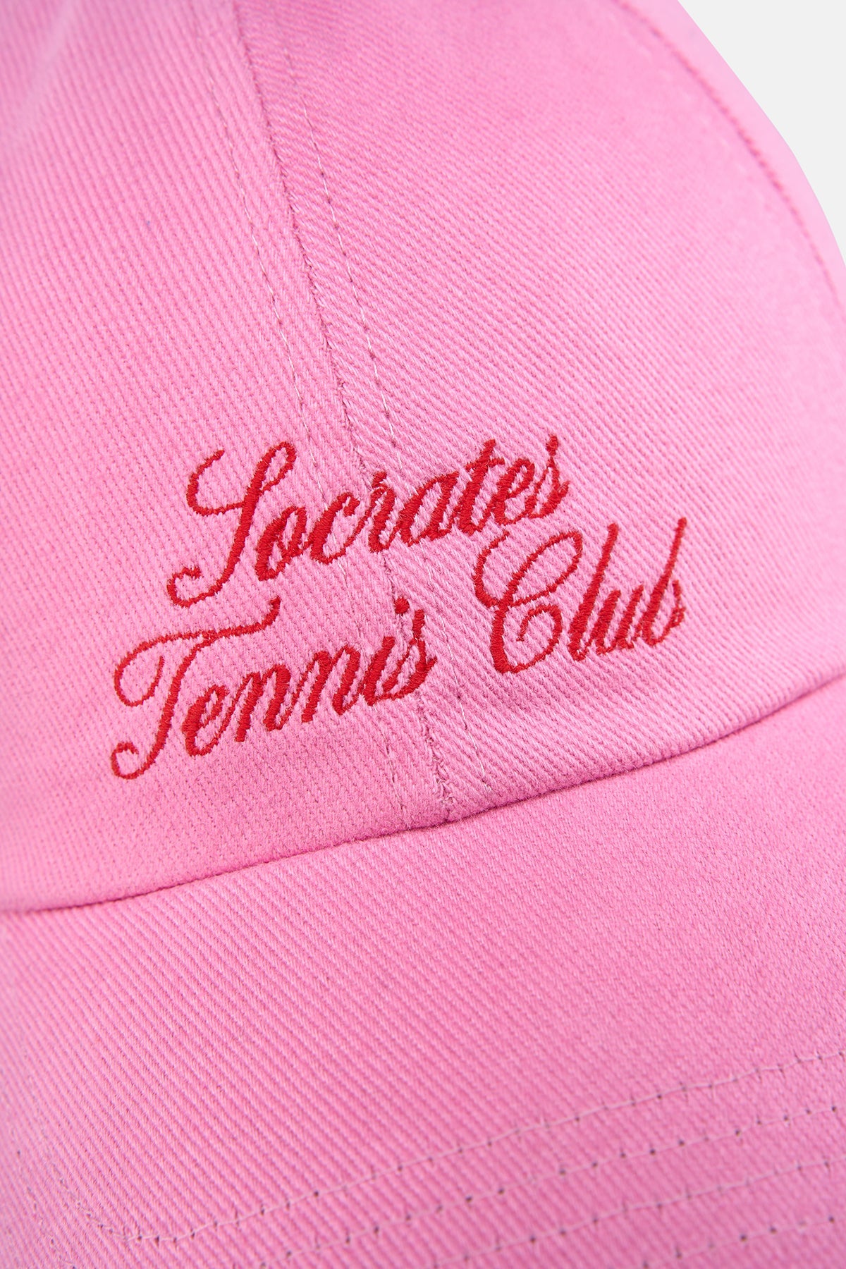 Socrates Tennis Club  Cap - Pembe