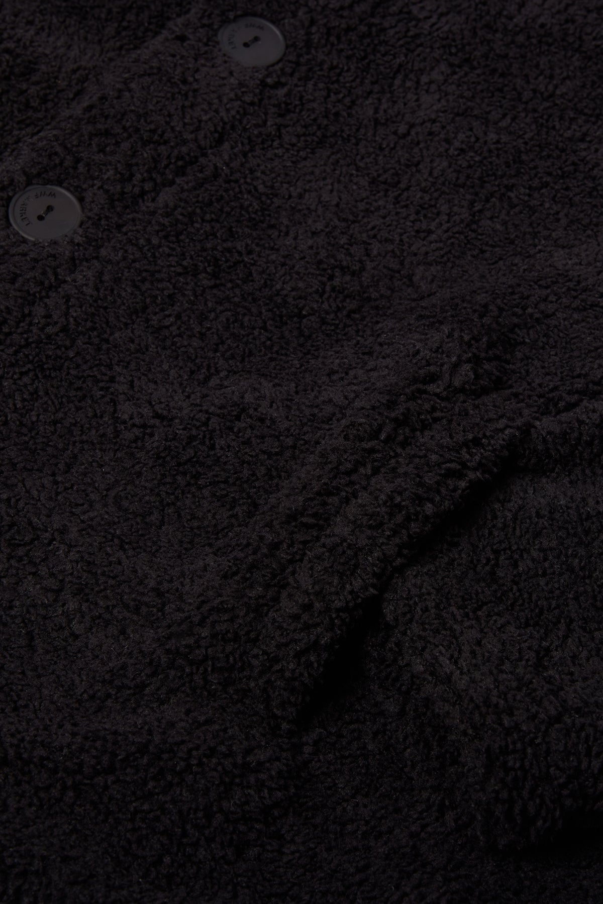 Kızıl Tilki Sherpa Ceket - Siyah