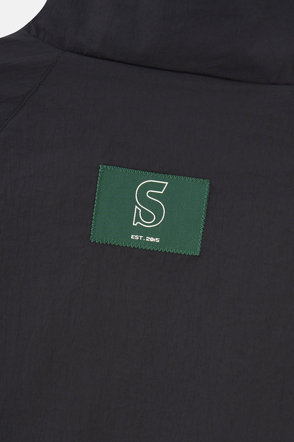 S Logo Rüzgarlık - Siyah