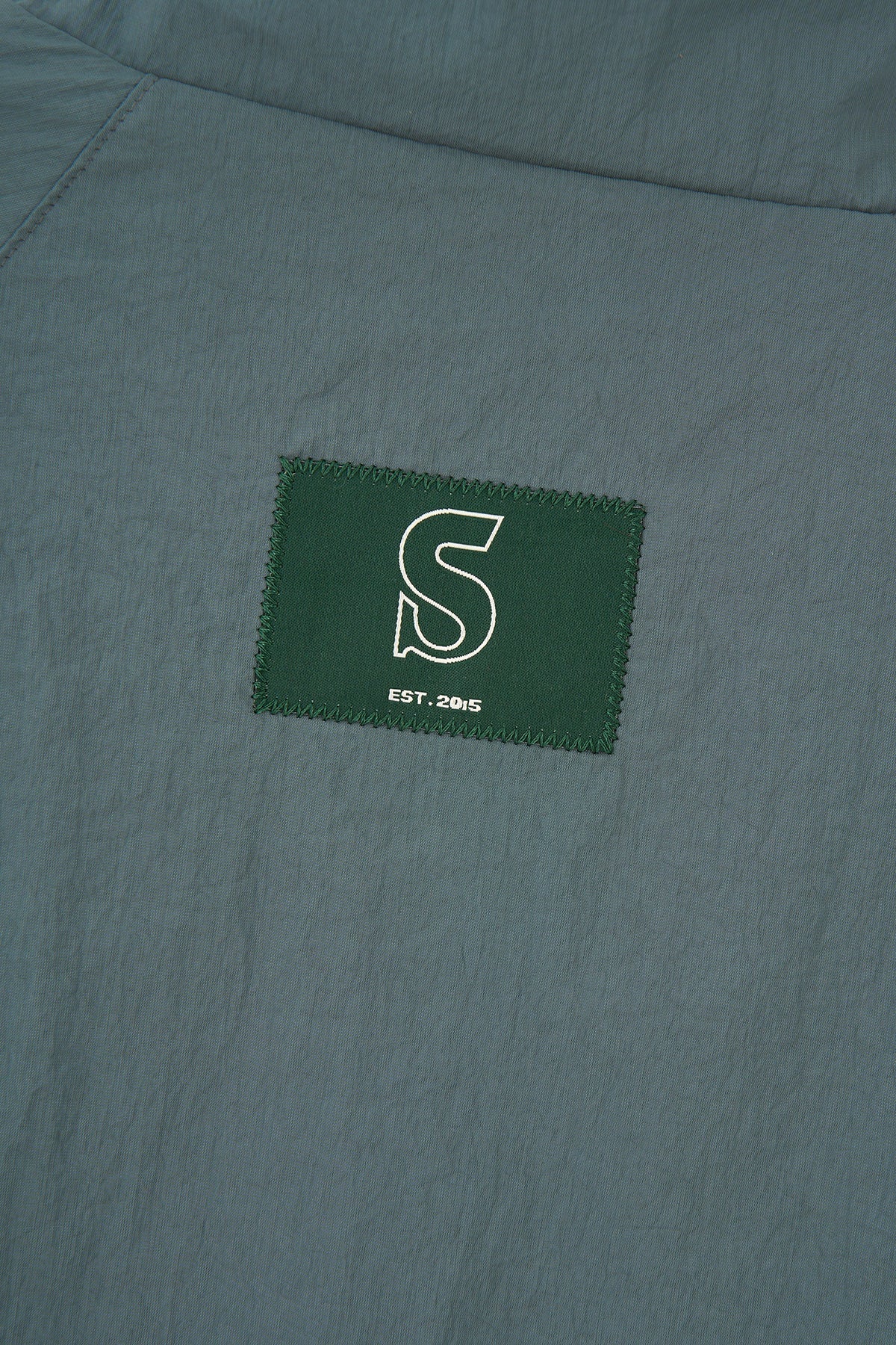 S Logo Rüzgarlık - Gri Melanj