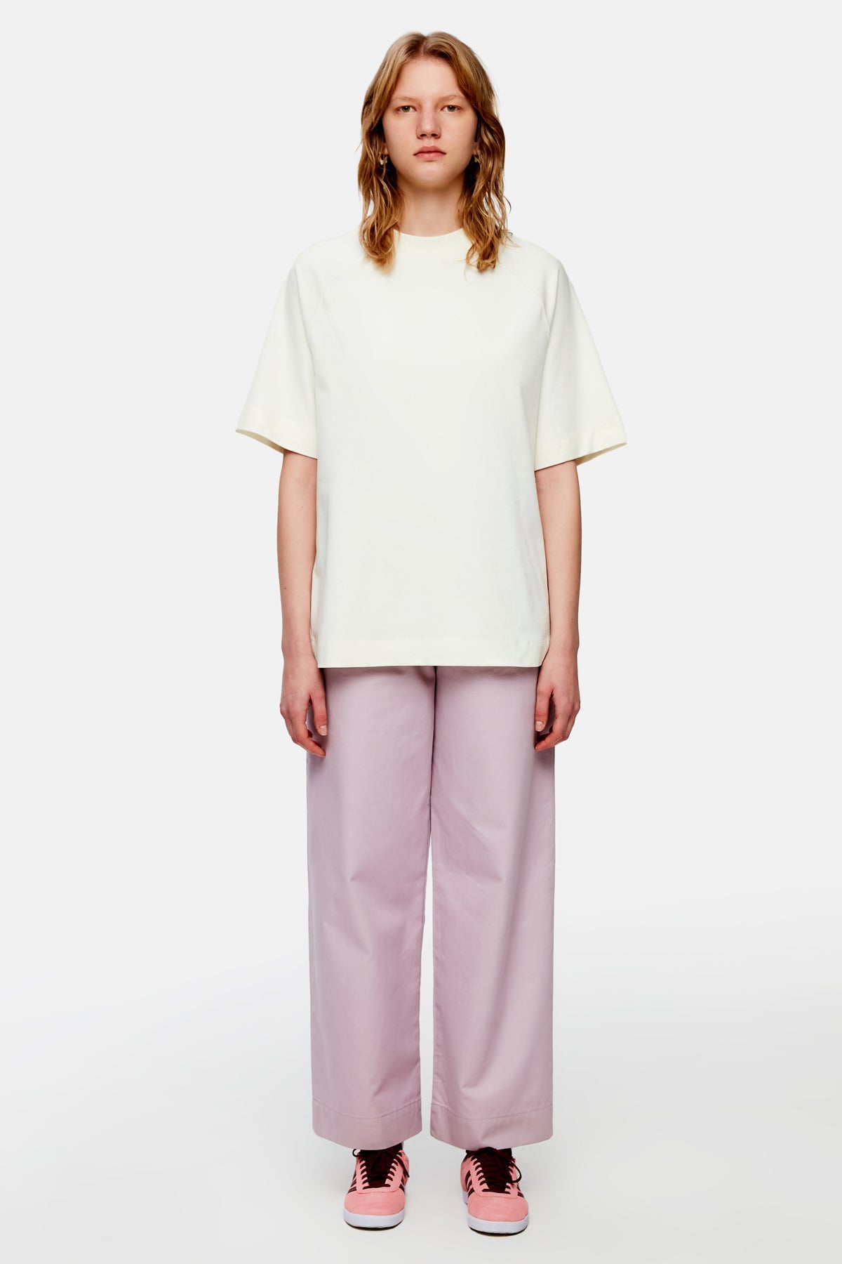 Pleated Pants - Lilac