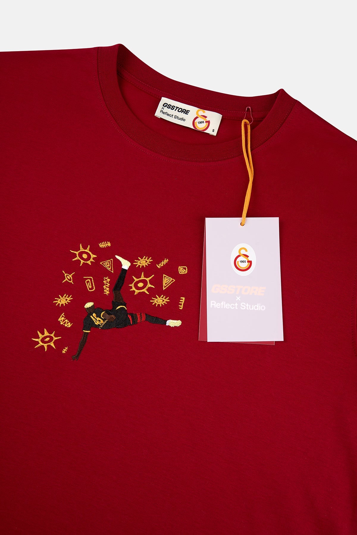 Osimhen Premium T-shirt - Kırmızı