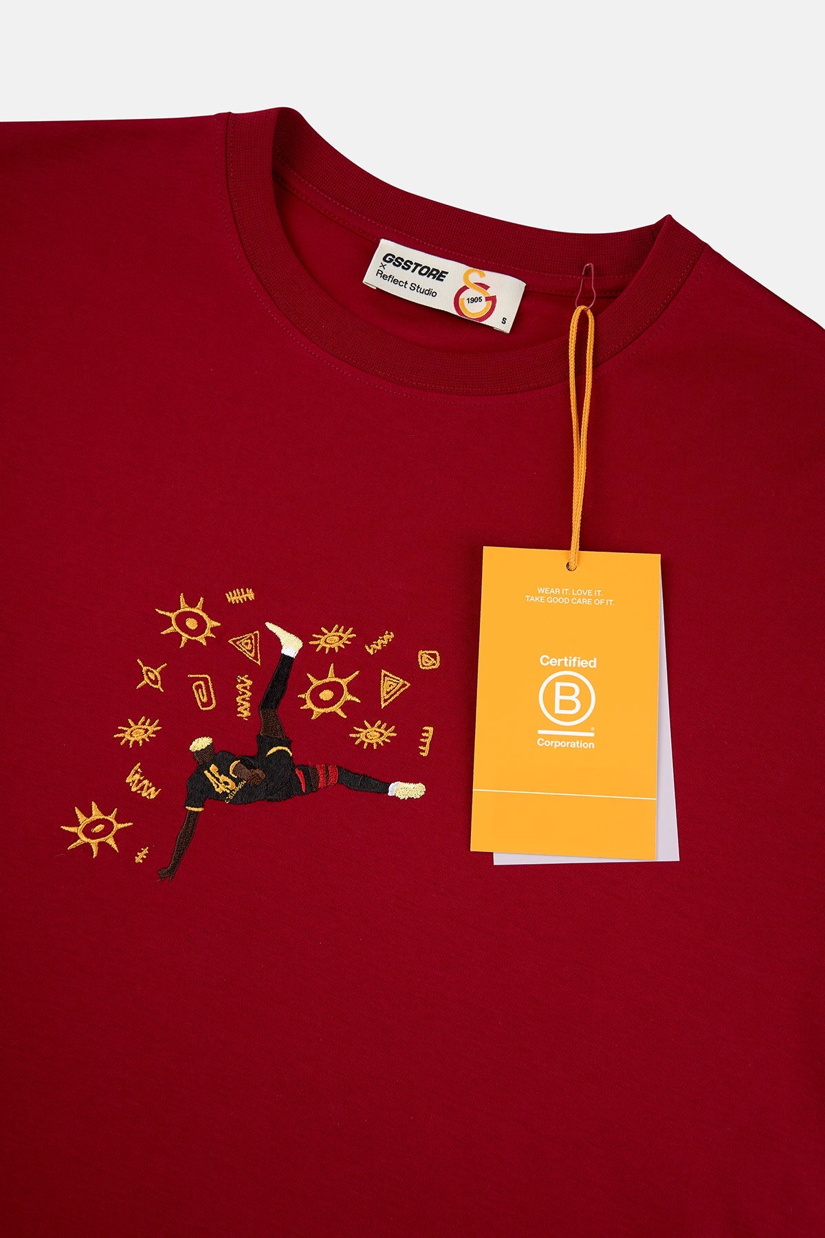 Osimhen Premium T-shirt - Kırmızı