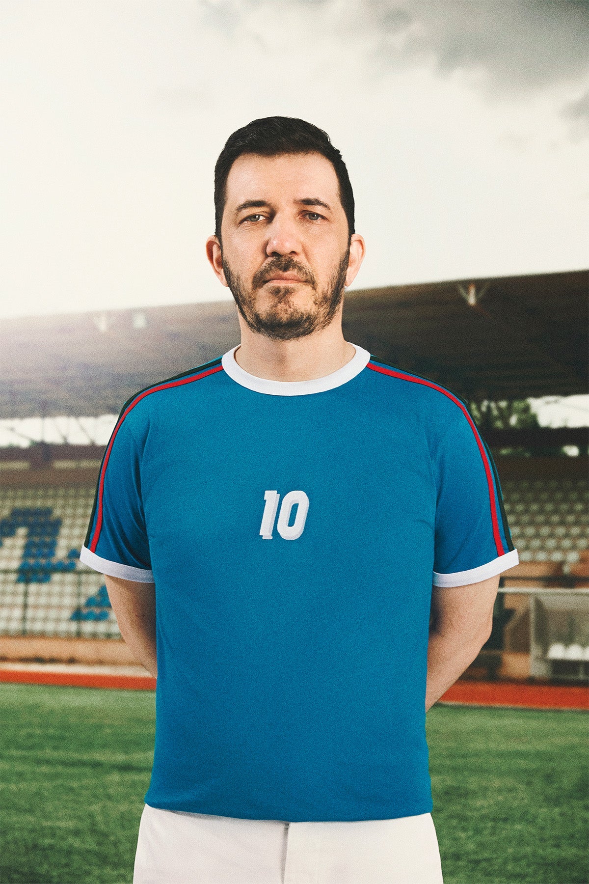 Italy 10 Light-Weight T-Shirt - Mavi