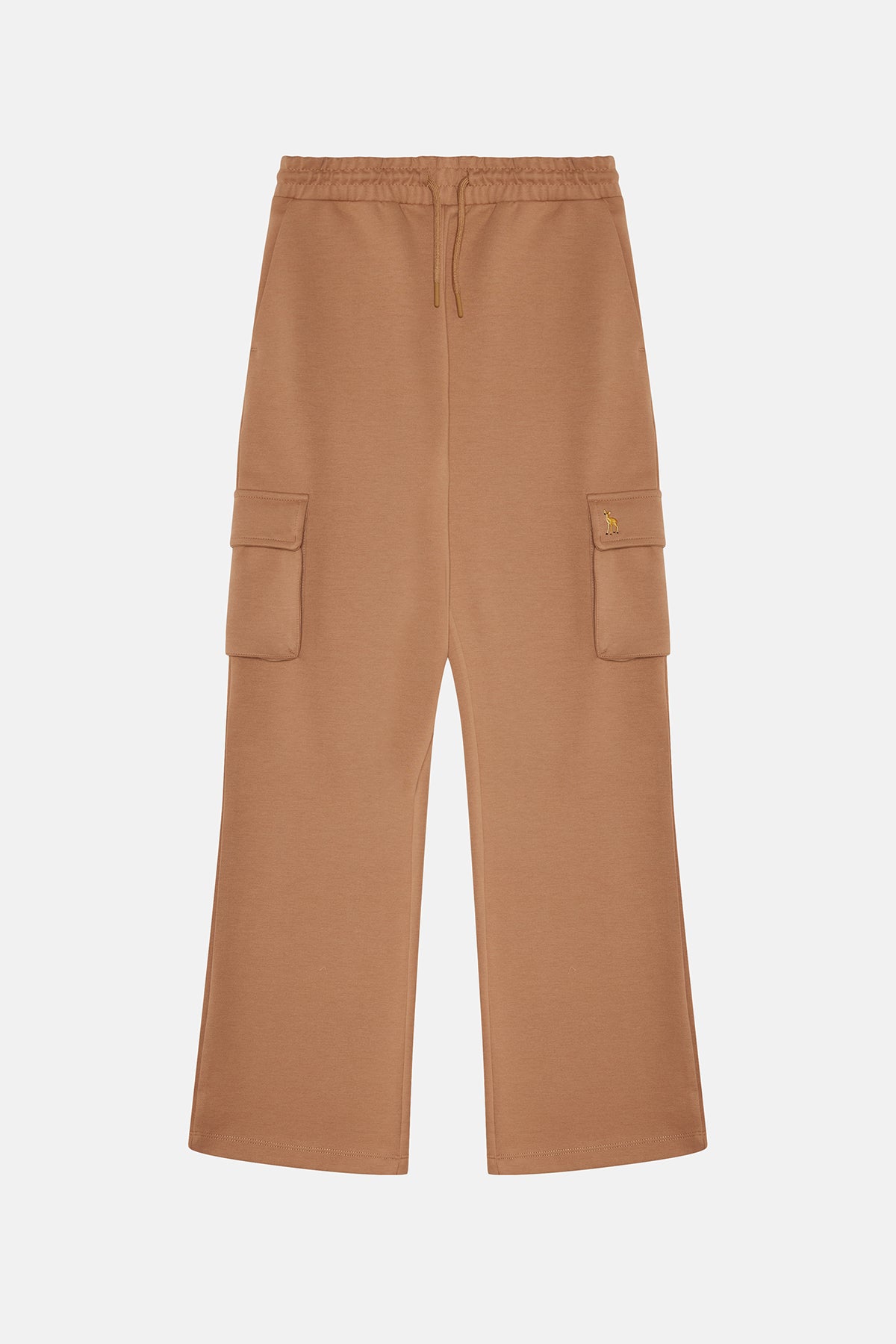 Ceylan Premium Kadın Kargo Eşofman Altı - Latte