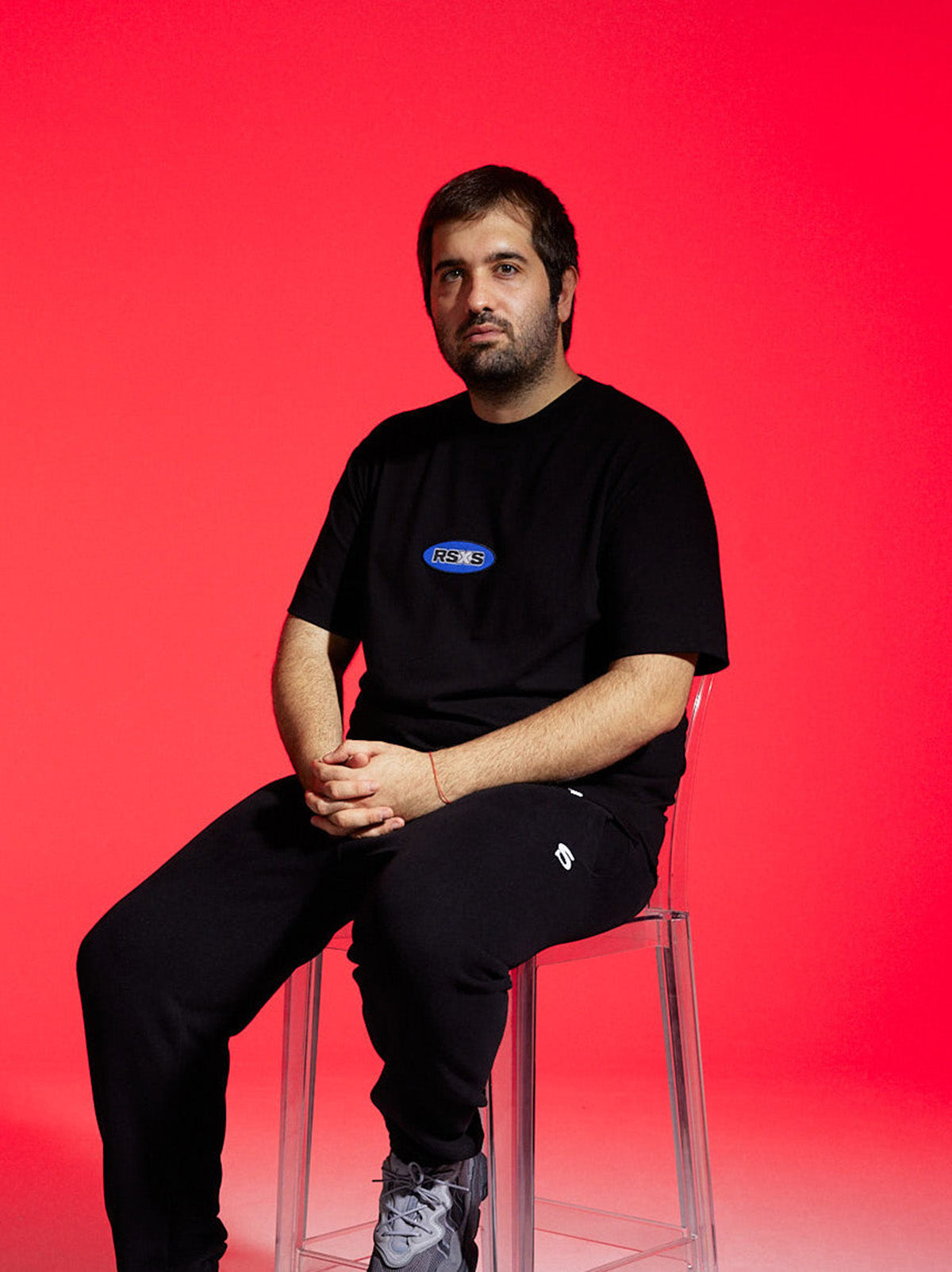 RSXS Oversize Heavy-Weight T-Shirt - Siyah