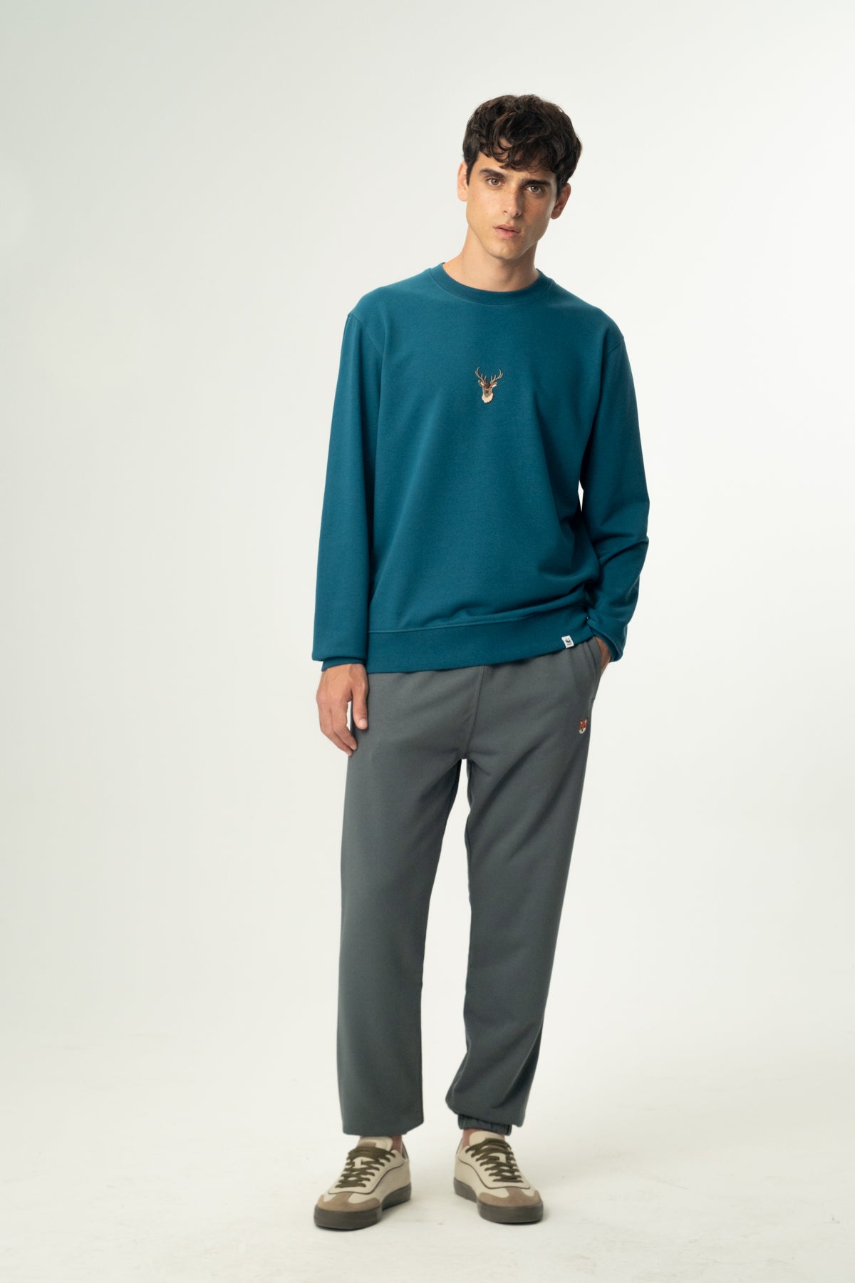 Kızıl Tilki Soft Fleece Erkek Eşofman Altı - Antrasit