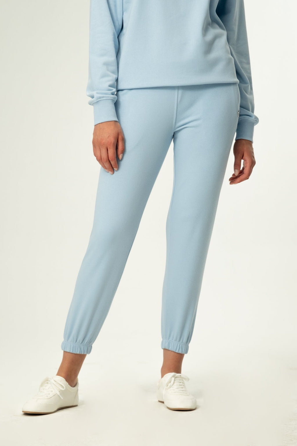 Panda Soft Fleece Kadın Eşofman Altı - Bebek Mavisi