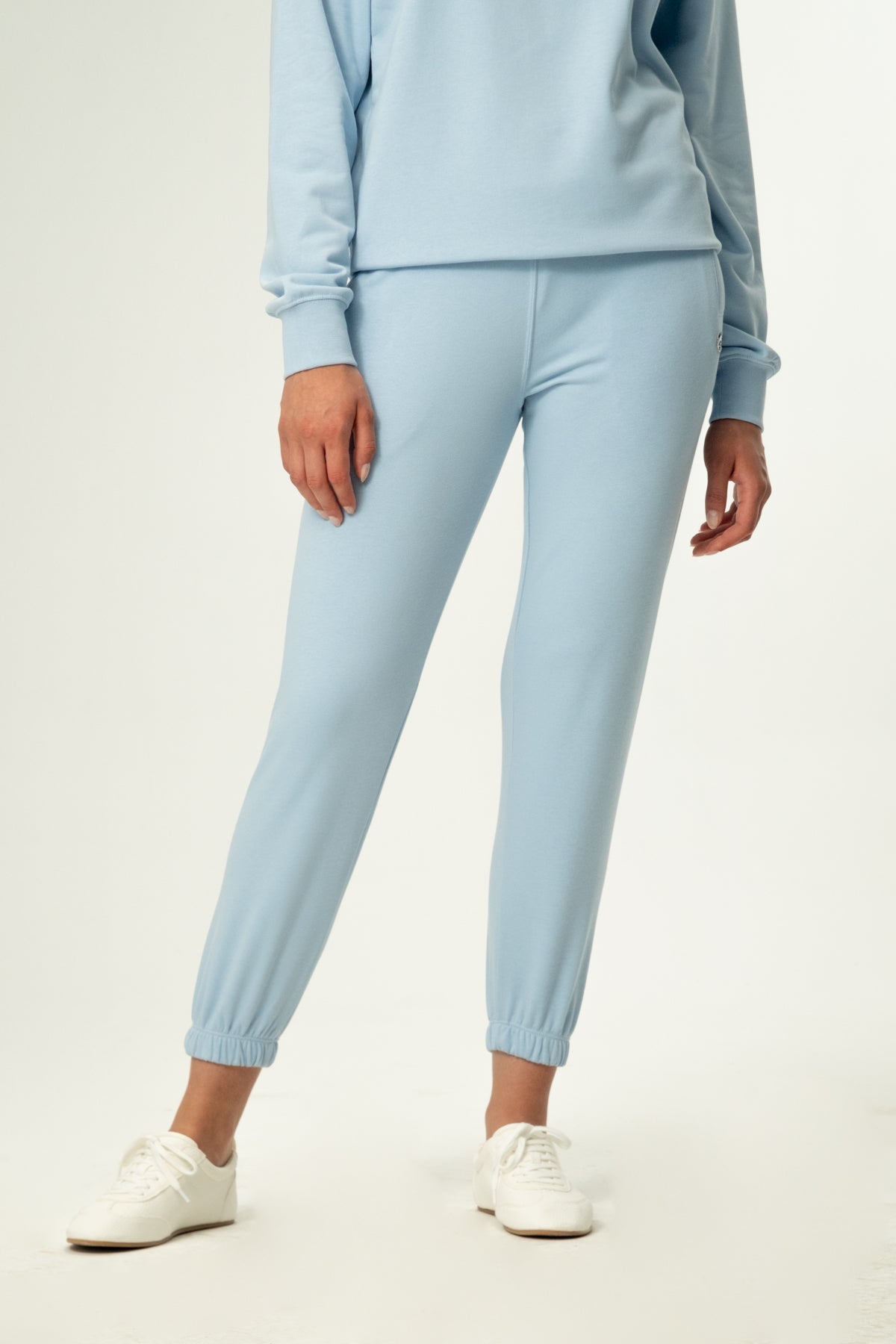 Panda Soft Fleece Kadın Eşofman Altı - Bebek Mavisi