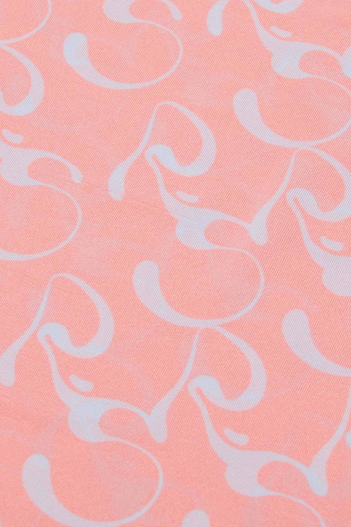 Monogram Mini Skirt - Pink