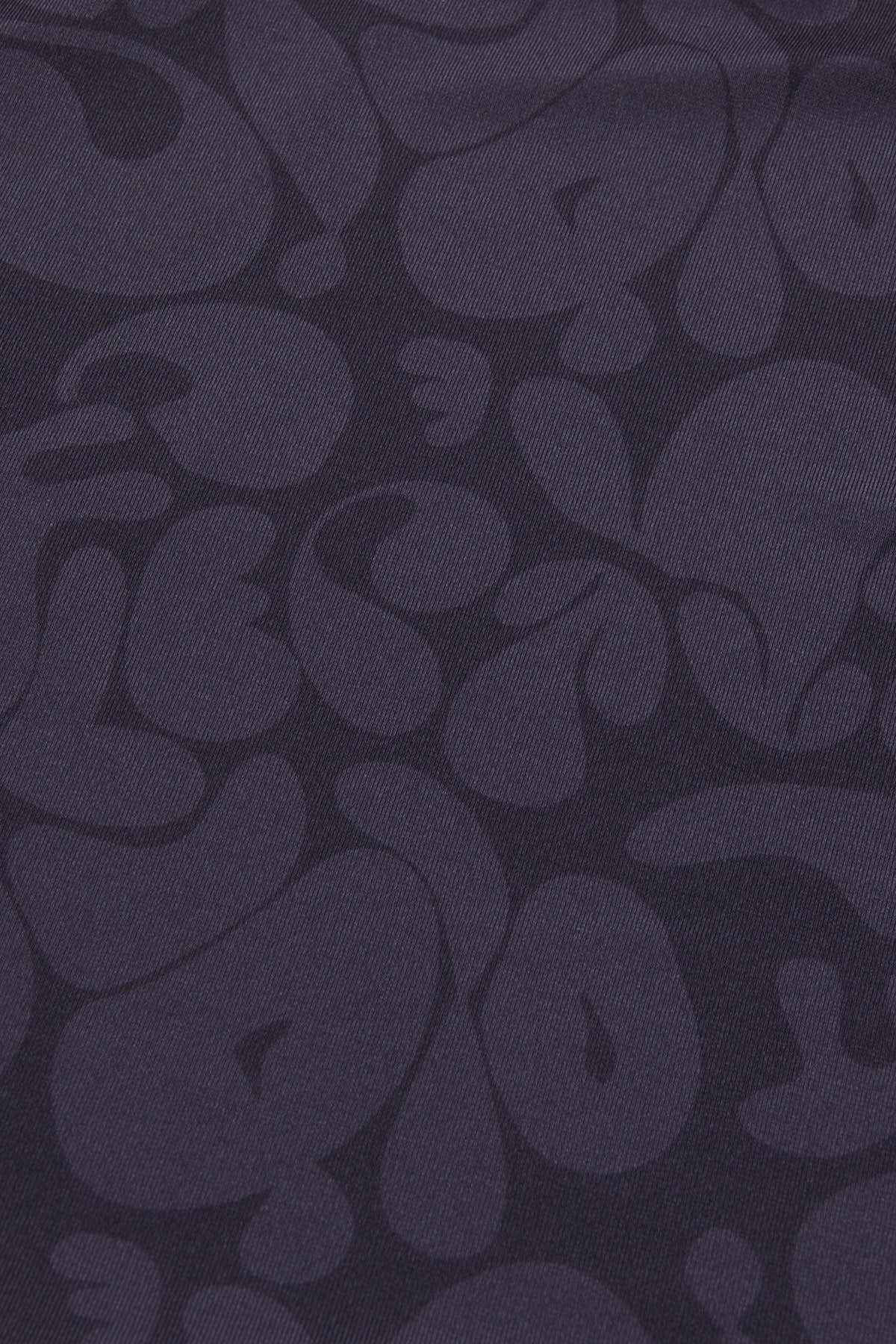 Monogram Mini Skirt - Black