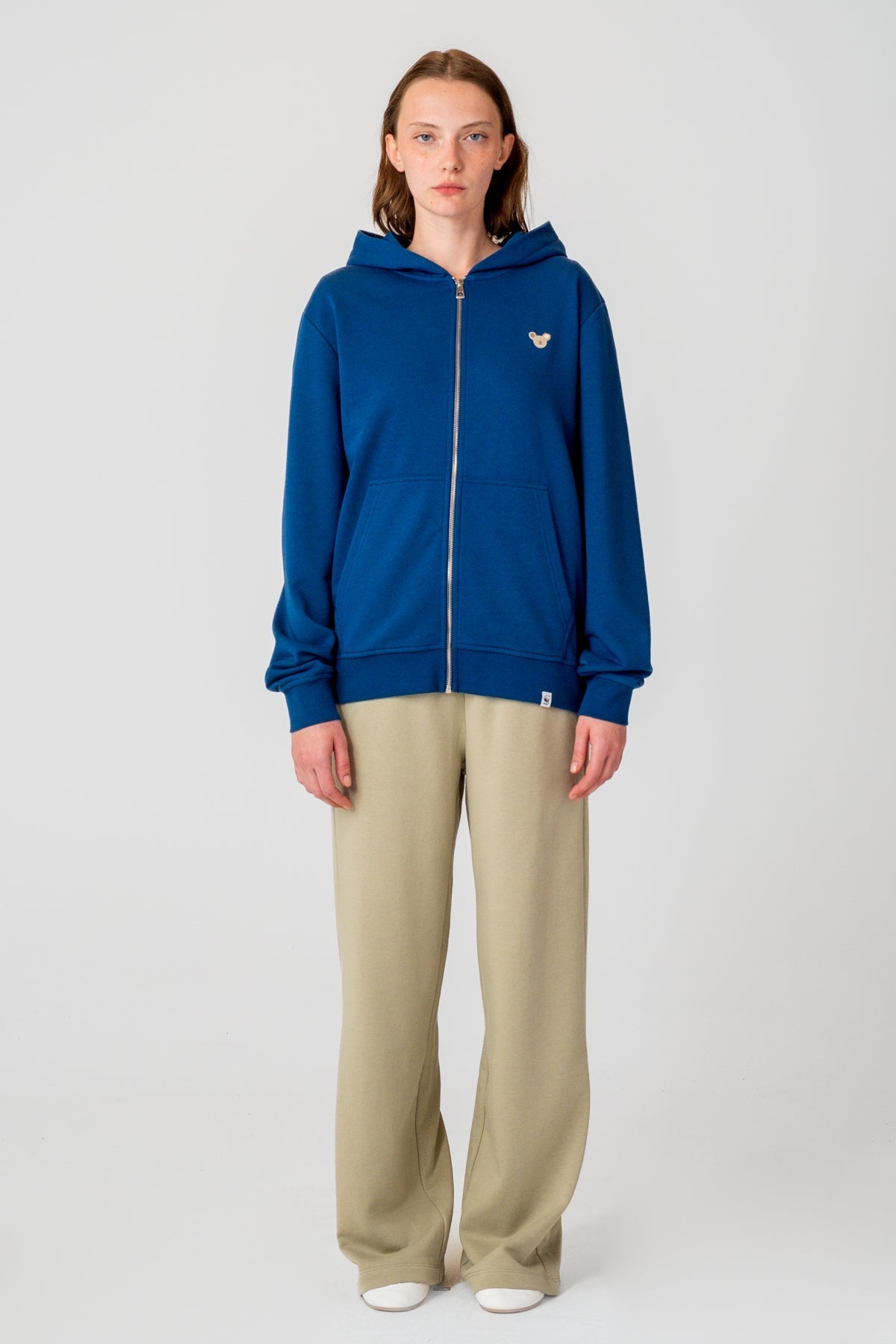 Koala Soft Fleece Full-Zip Hoodie - Lacivert