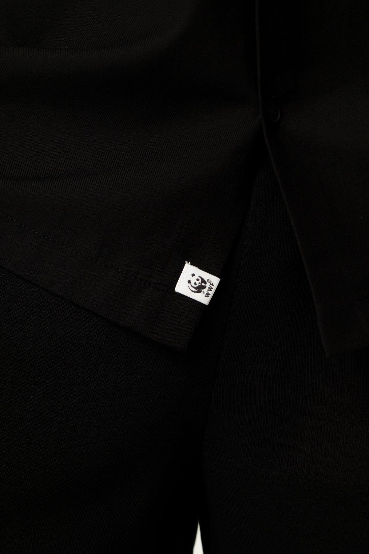 Denizatı Tencel Kısa Kol Gömlek - Siyah