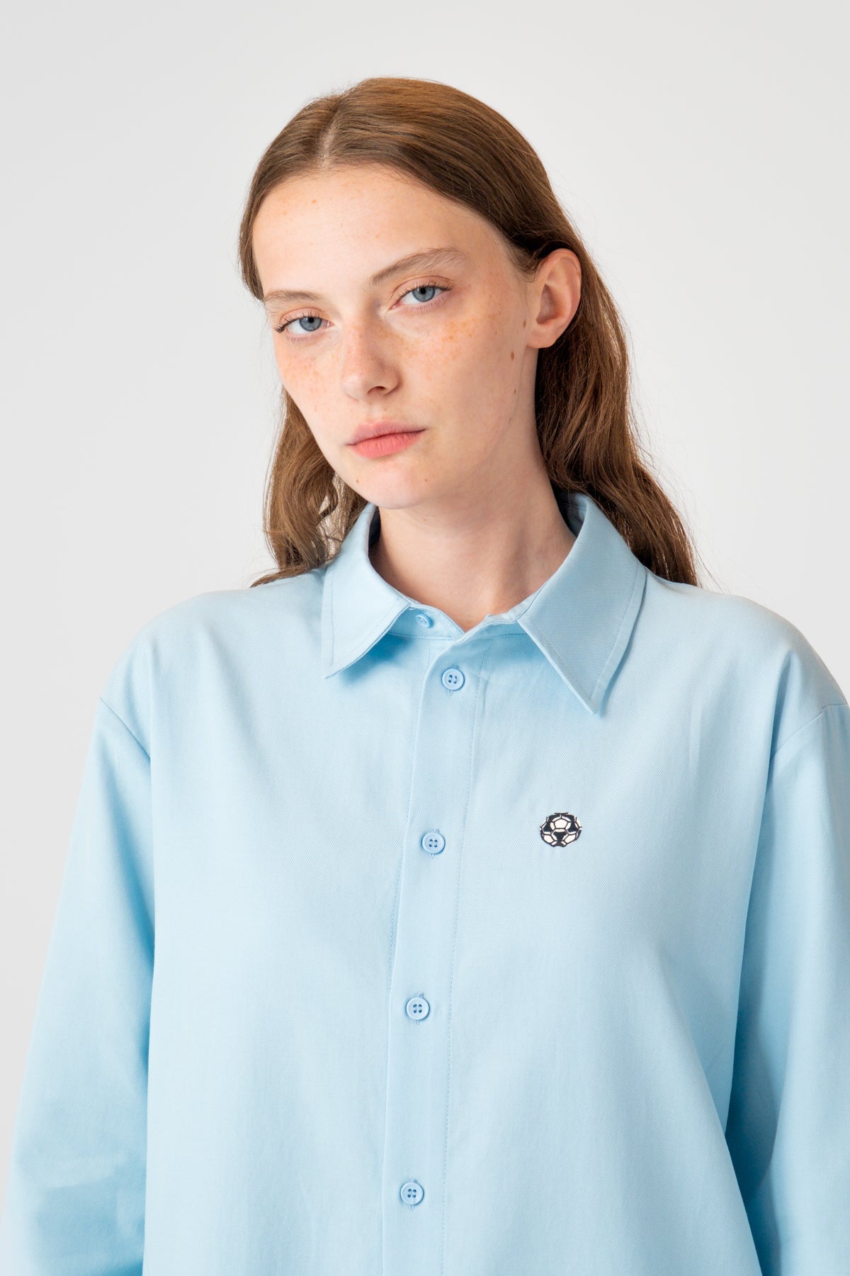 Azteca Tencel Gömlek - Açık Mavi