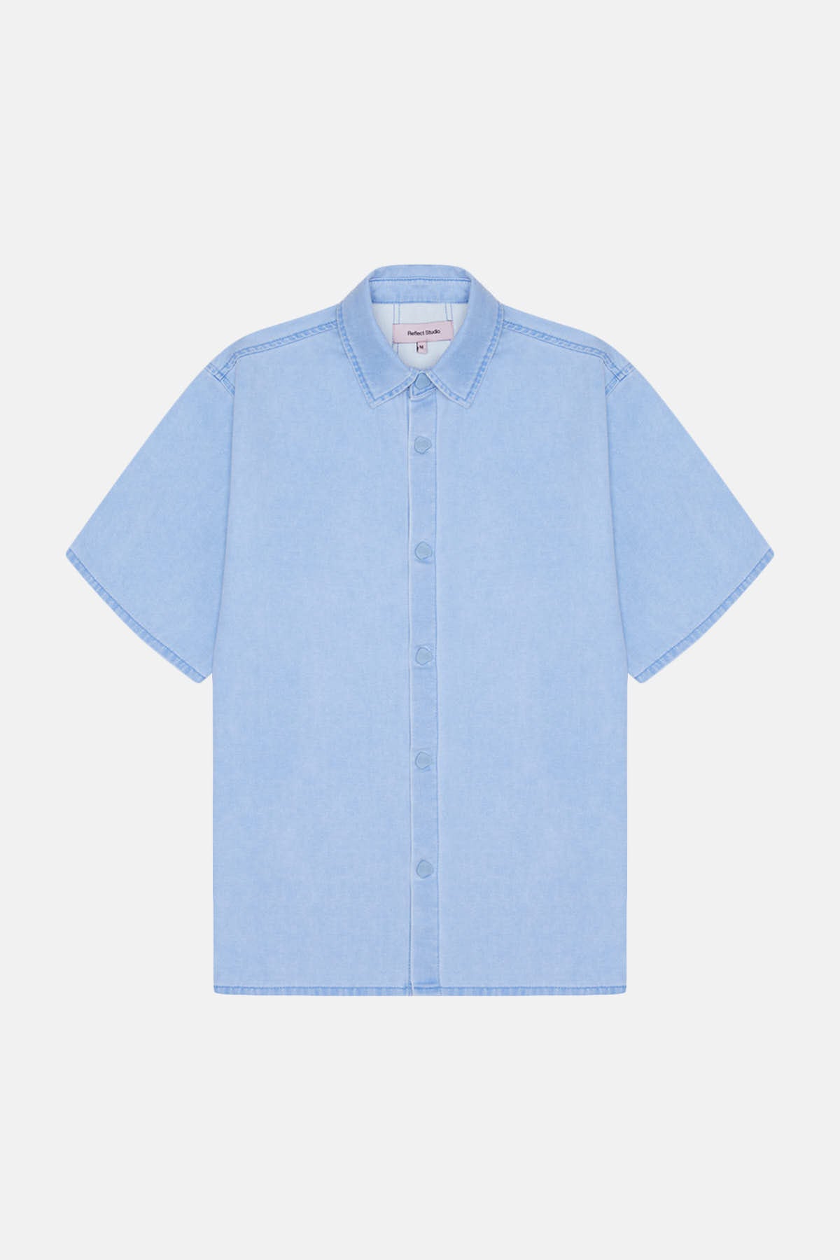 Logo Short Sleeve Shirt - Blue