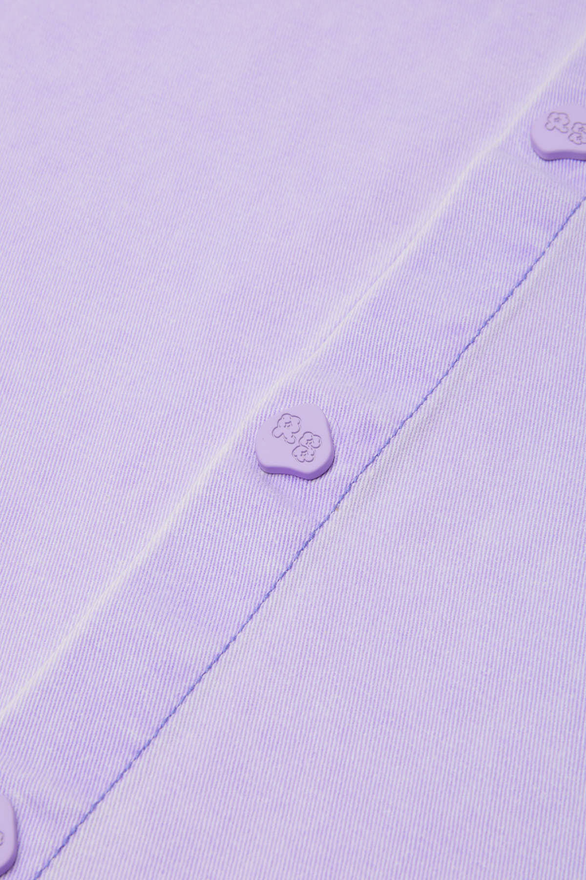 Logo Short Sleeve Shirt - Purple