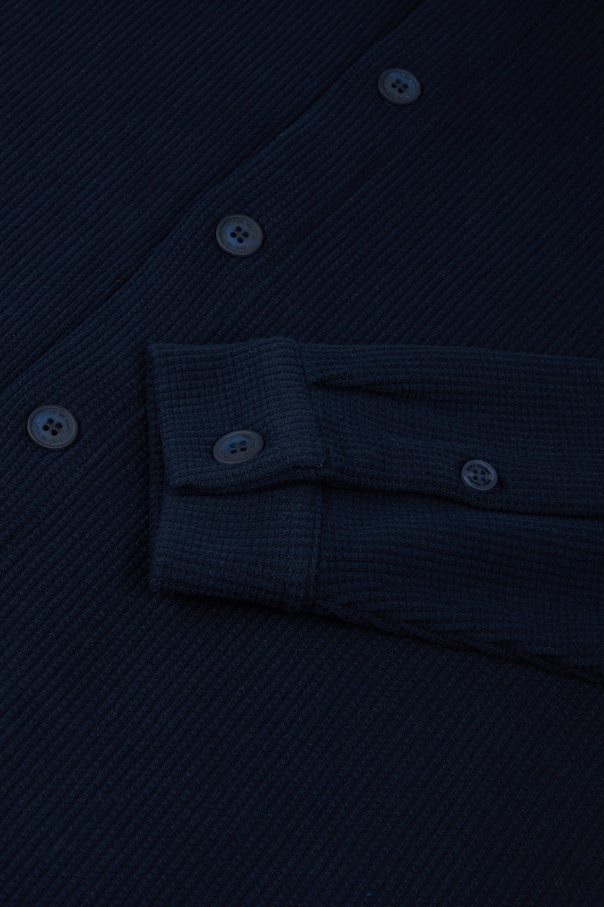 Waffle Gömlek - Lacivert