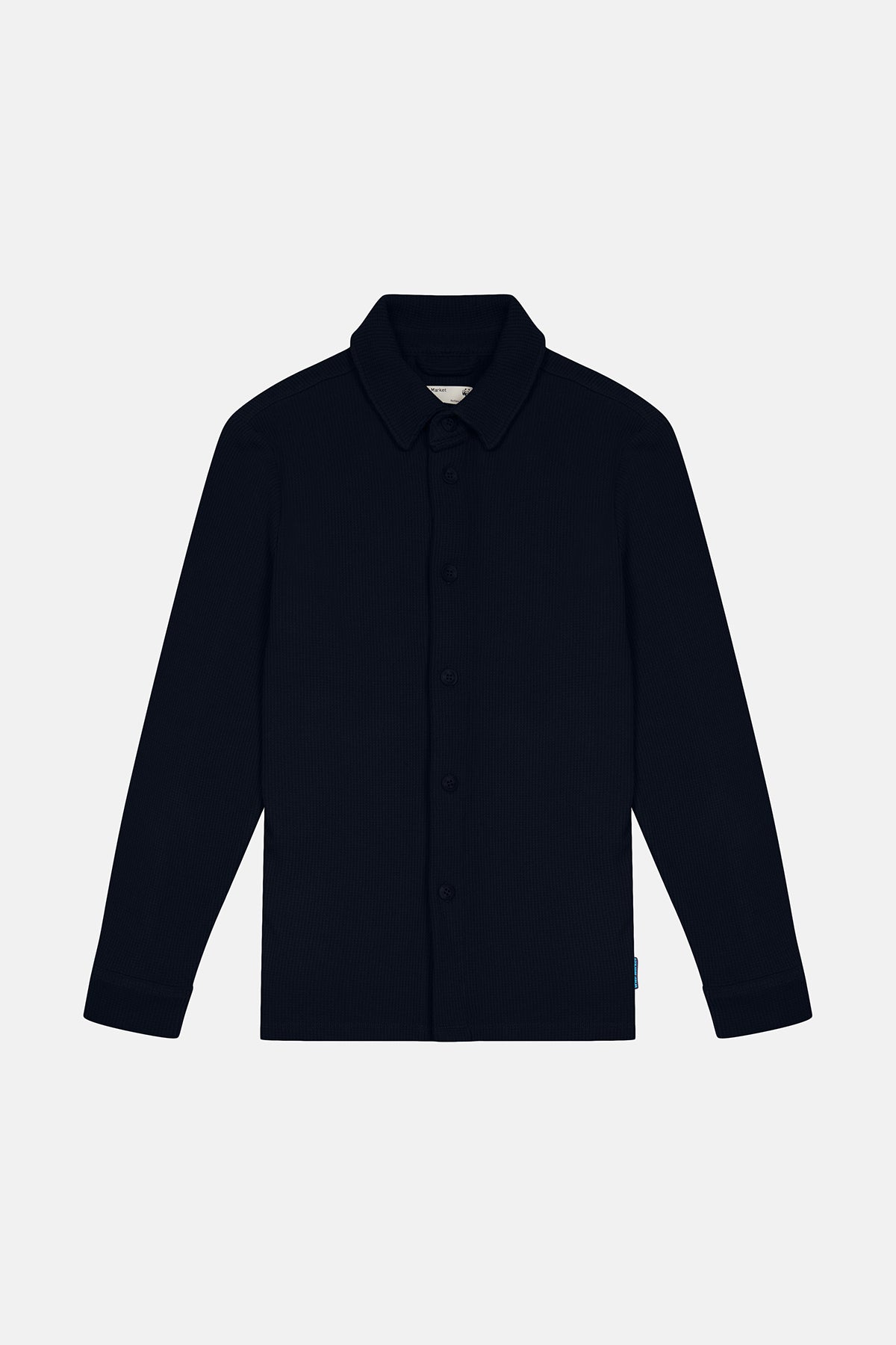 Waffle Gömlek - Lacivert