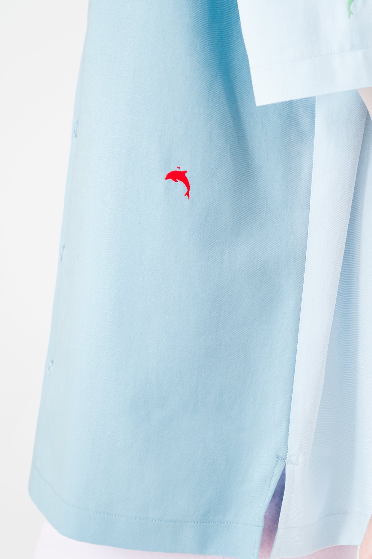 Yunus Tencel Kısa Kol Gömlek - Açık Mavi