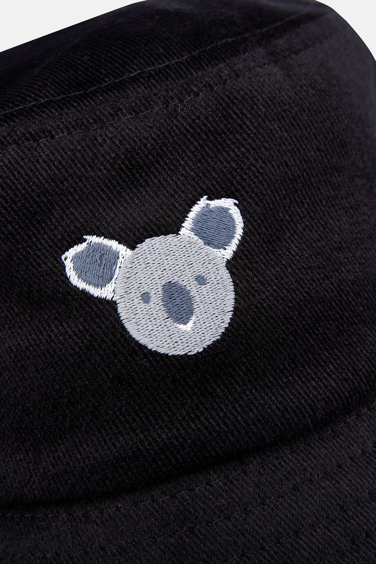 Koala Bucket Hat - Siyah